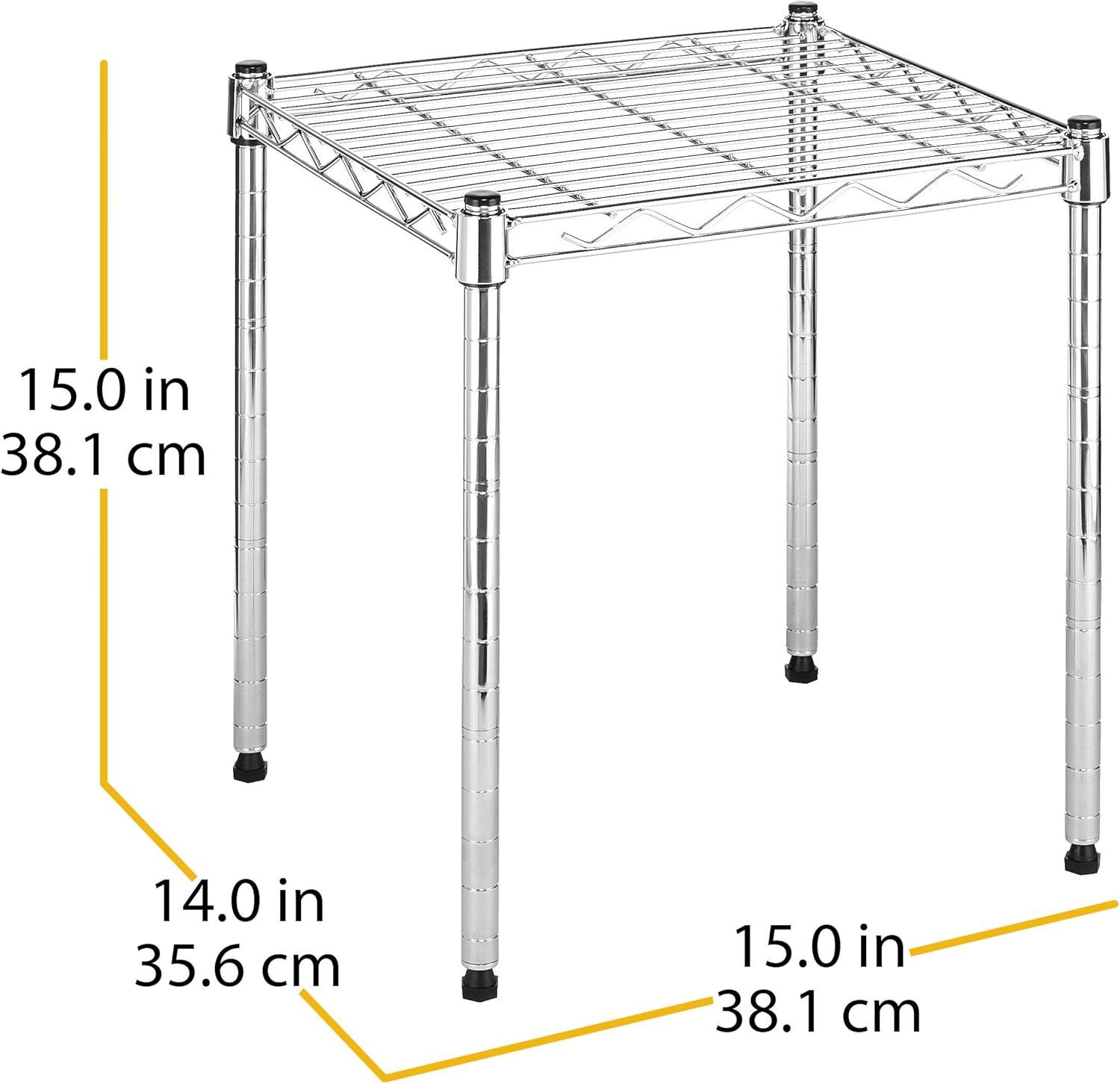 15'' W Metal Shelving Unit