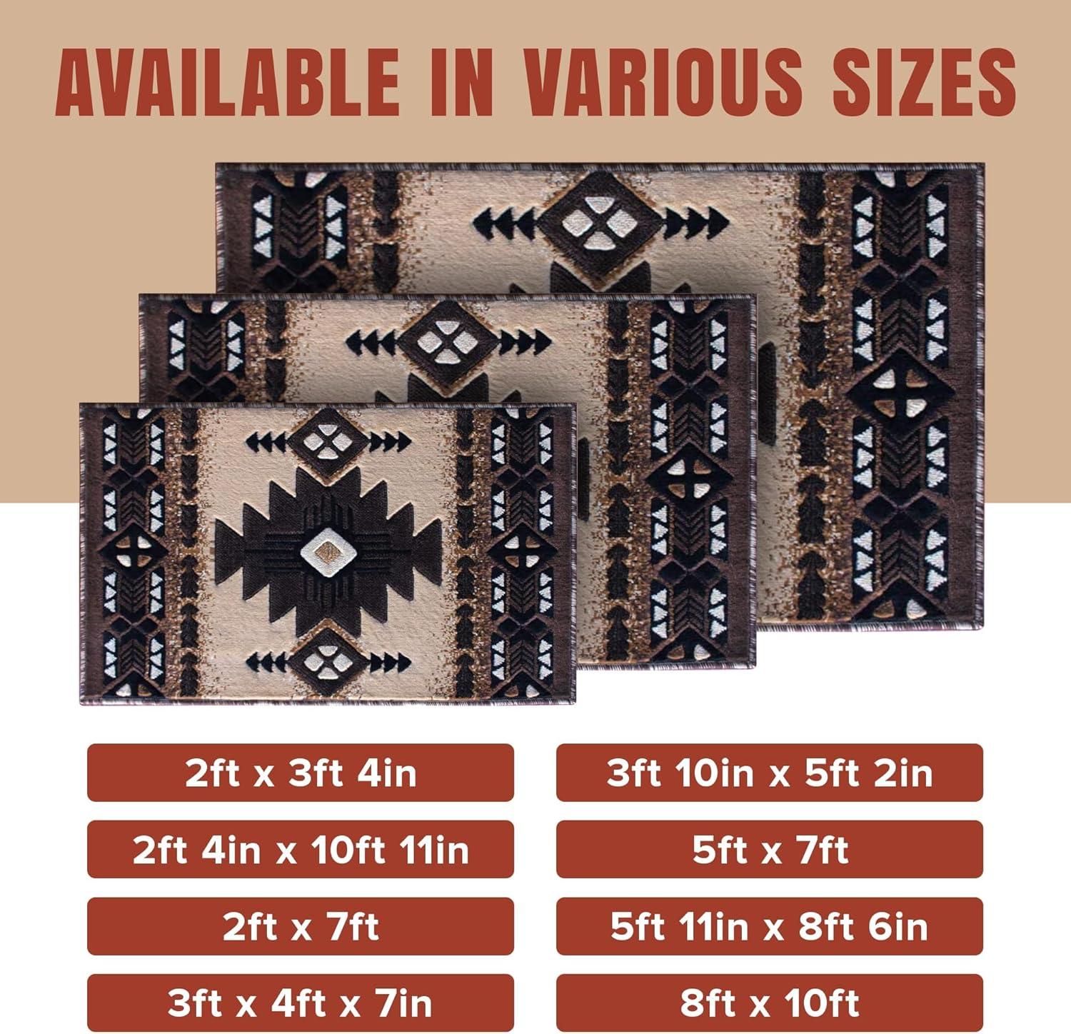 Masada Rugs Southwest Native American Area Rug - Design C318