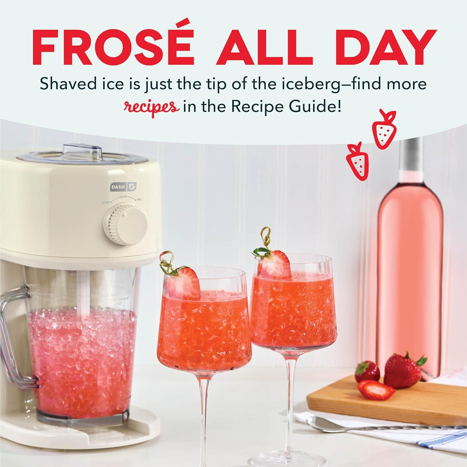 Dash Deluxe Shaved Ice and Slushy Maker - Cream