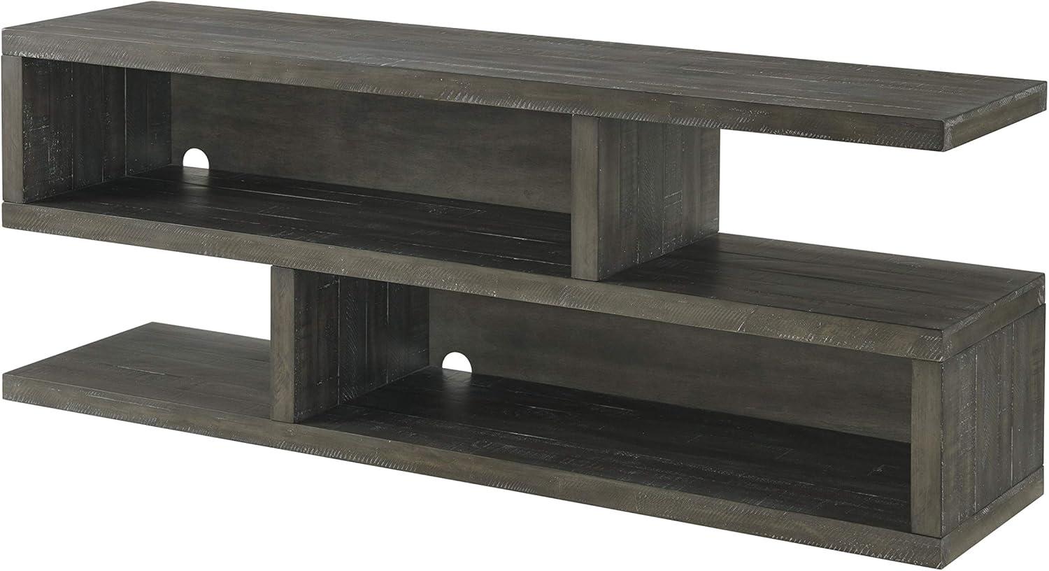 Lexington 70" Solid Wood TV Stand Dark Mocha Brown - Martin Svensson Home