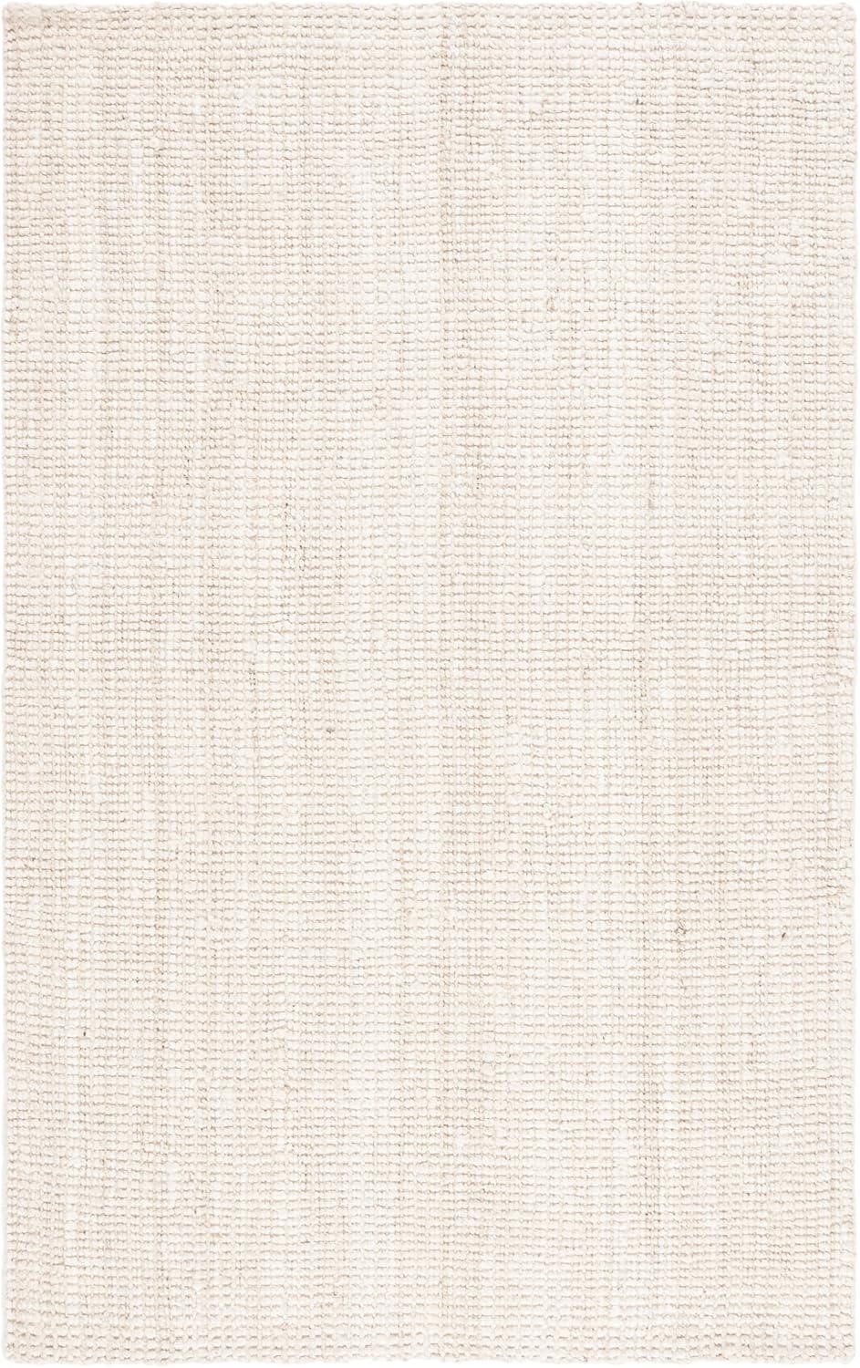 Natural Fiber NF730 Hand Woven Indoor Area Rug - Ivory - 4'x6' - Safavieh.