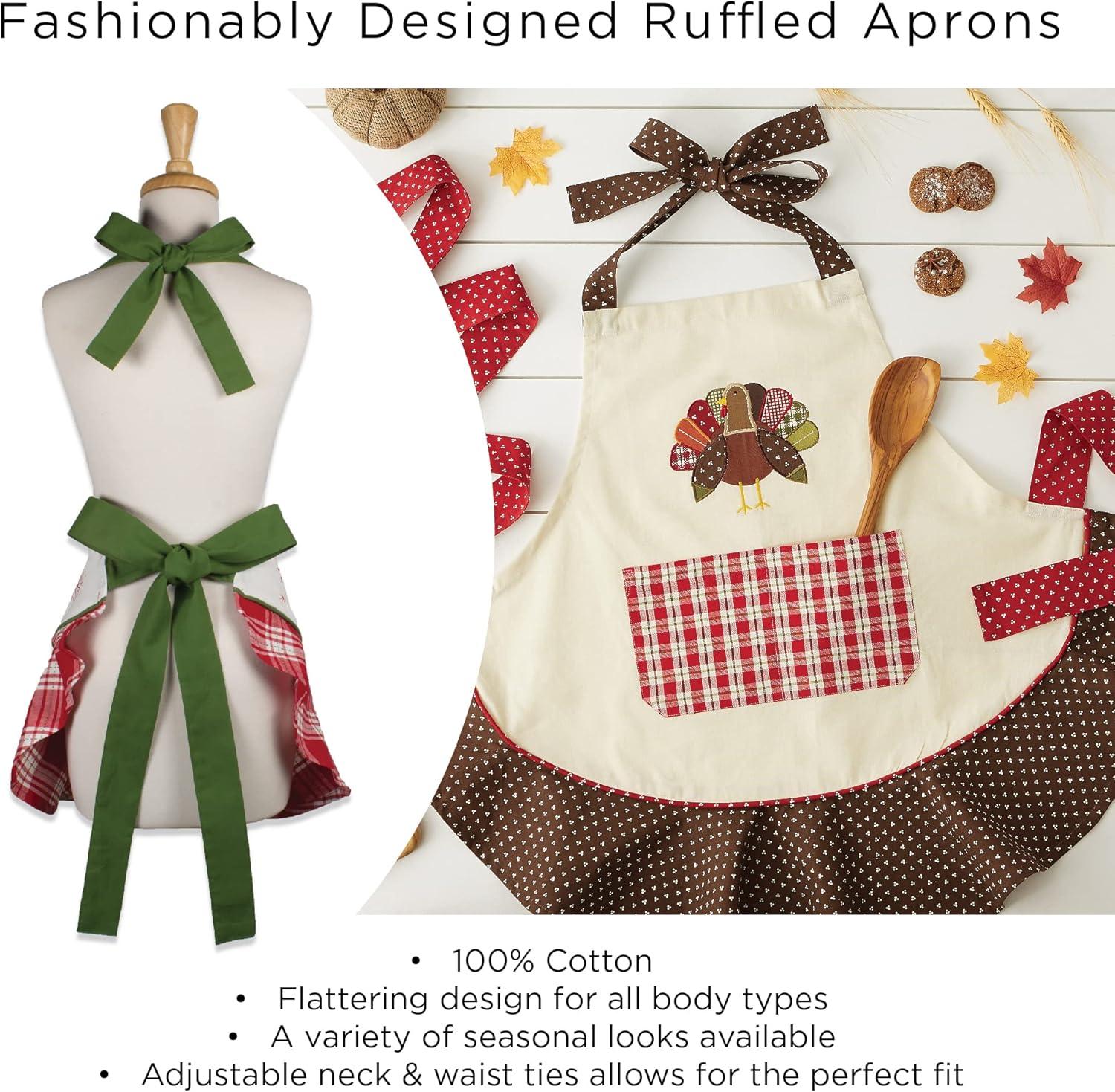 The Holiday Aisle® Thanksgiving Bib Apron