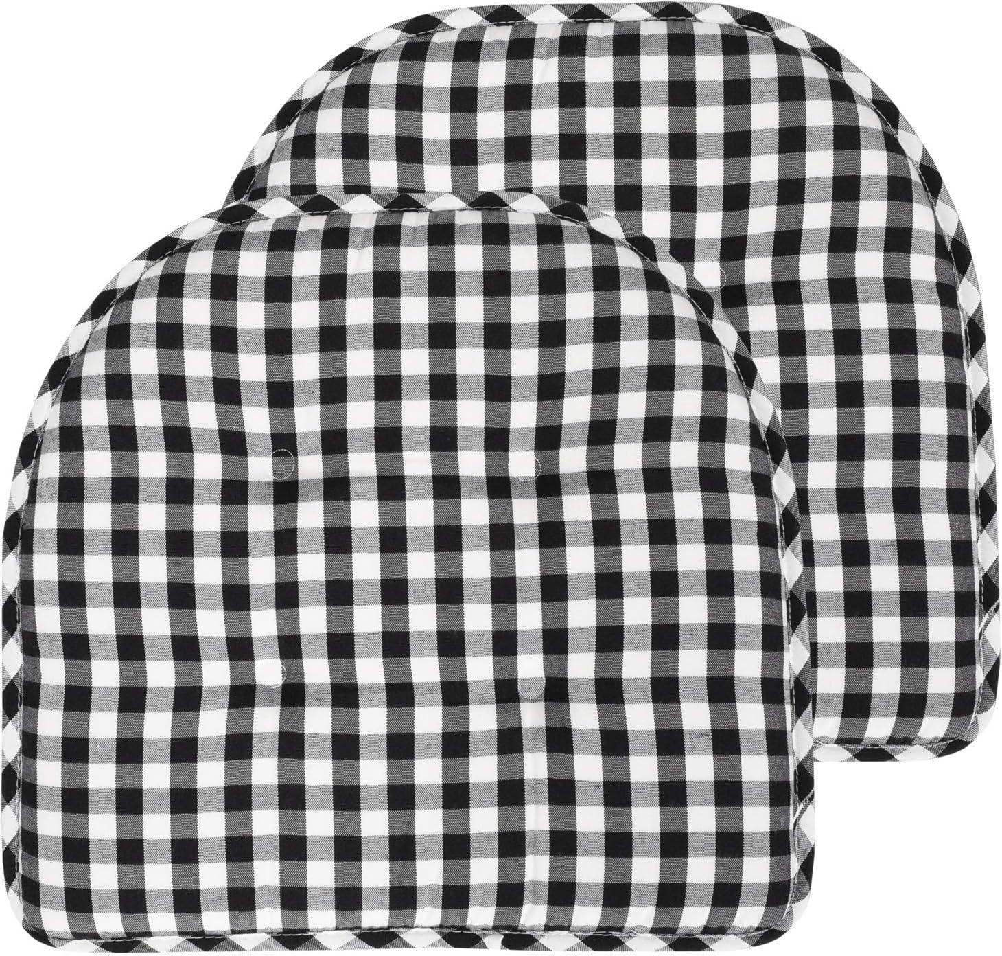 Buffalo Pattern Non-Slip Indoor Chair Pad Cushion