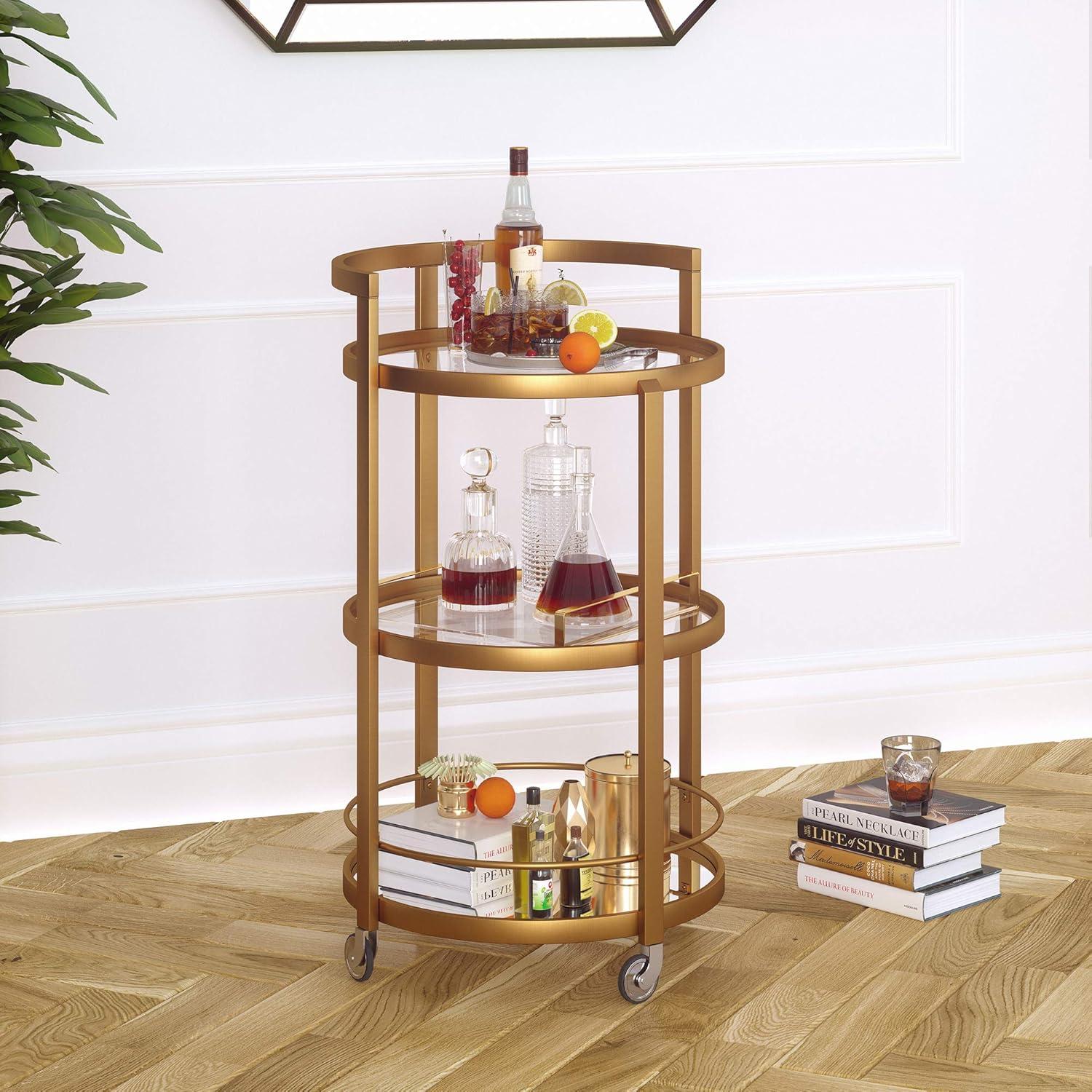 Sava Metal Bar Cart