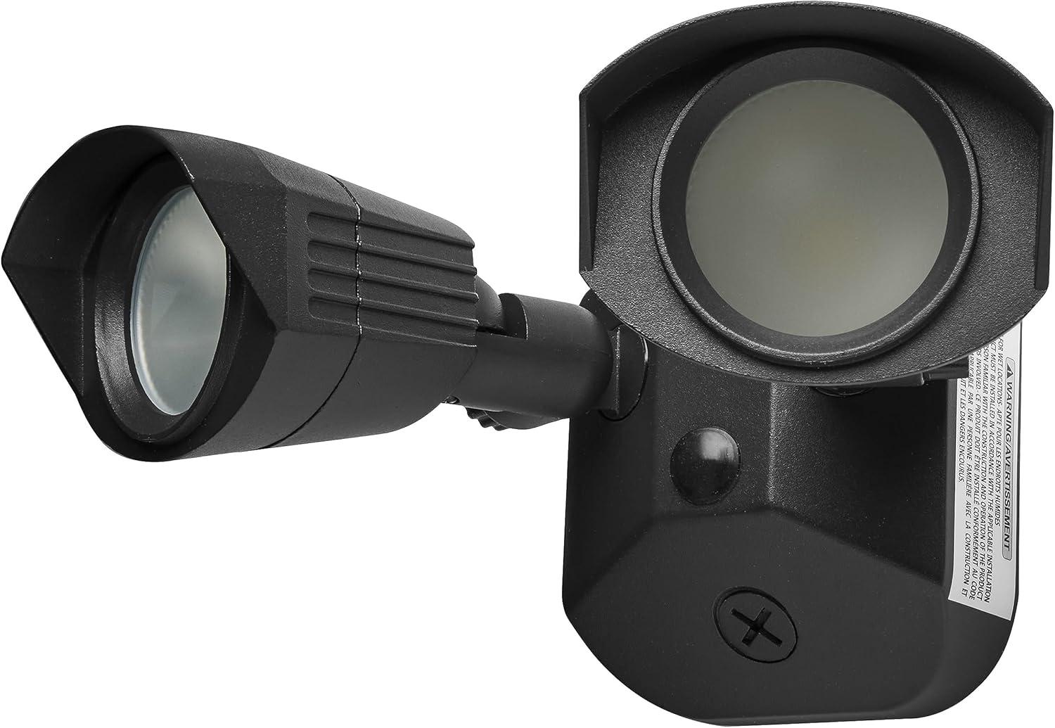 2 - Head LED Hardwired Outdoor Security Spotlight