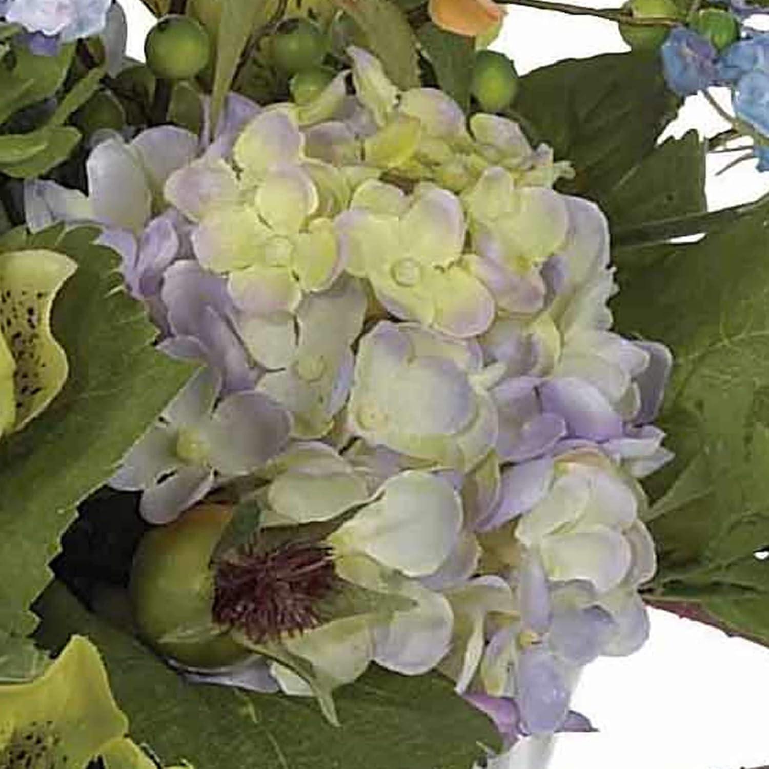 Nearly Natural Hydrangea Centerpiece