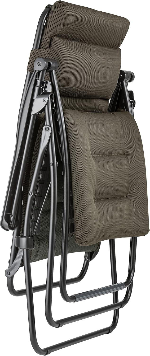 Lafuma Lafuma RSXA Clip XL Air Comfort Zero Gravity Chair - Extra Large Padded Outdoor Folding Recliner & Patio Lounger