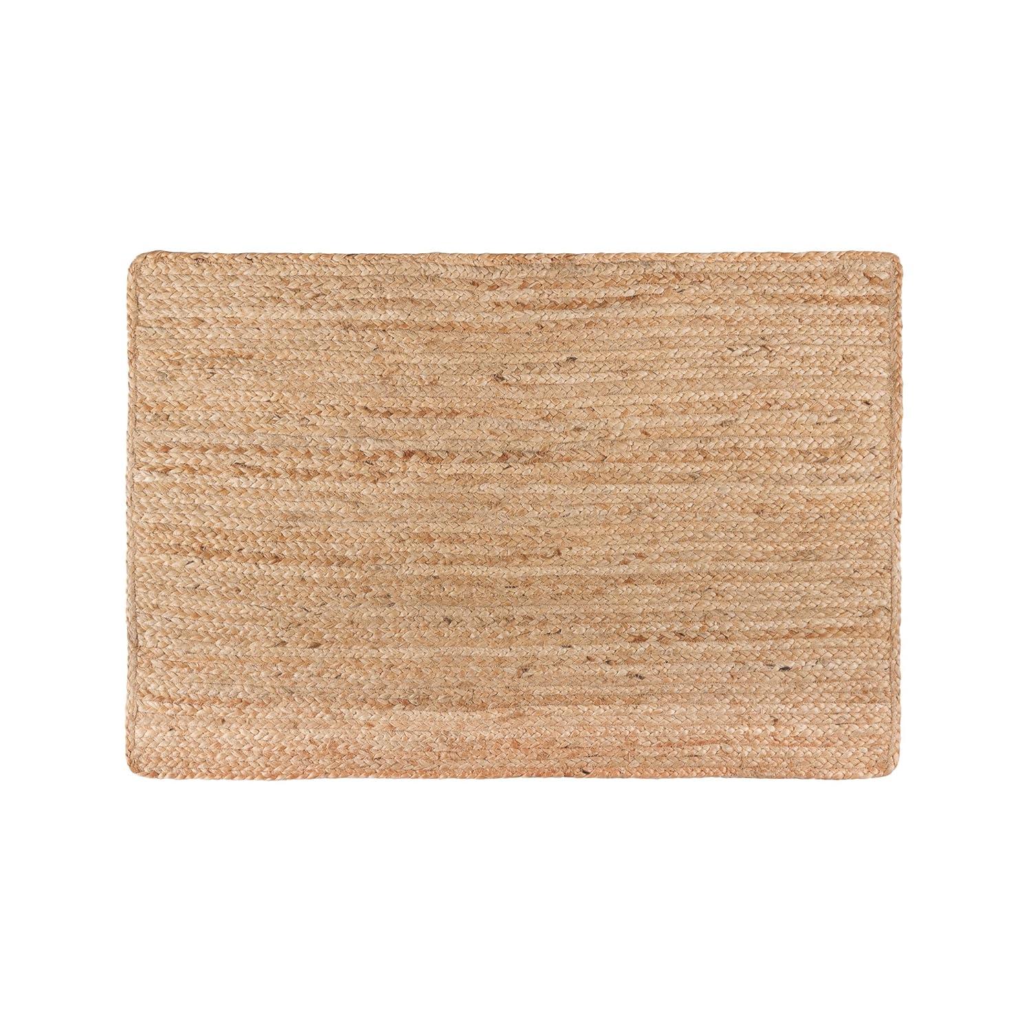 Natural Fiber NF801 Hand Woven Indoor Area Rug - Natural/Natural - 3' Round - Safavieh