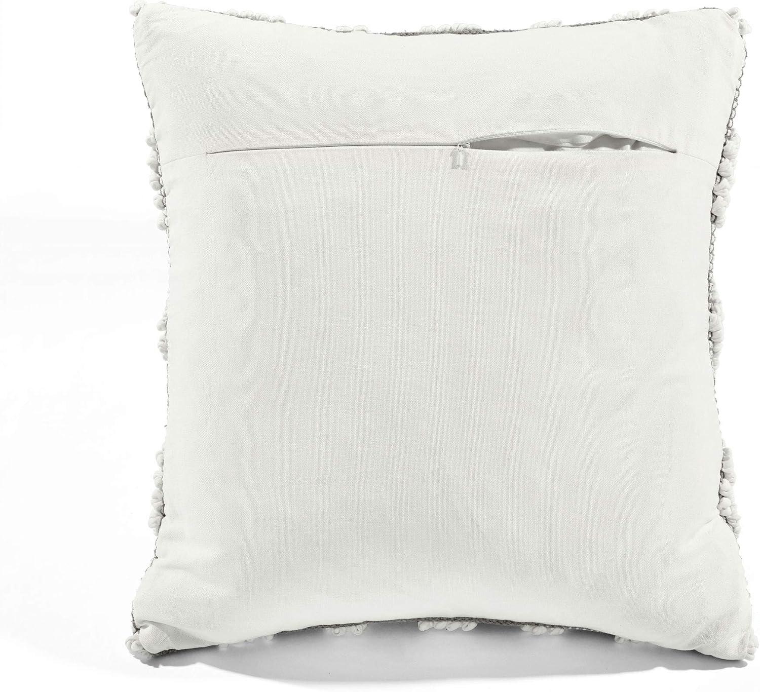 20"x20" Oversize Adelyn Family-Friendly Square Throw Pillow Cover - Lush Décor