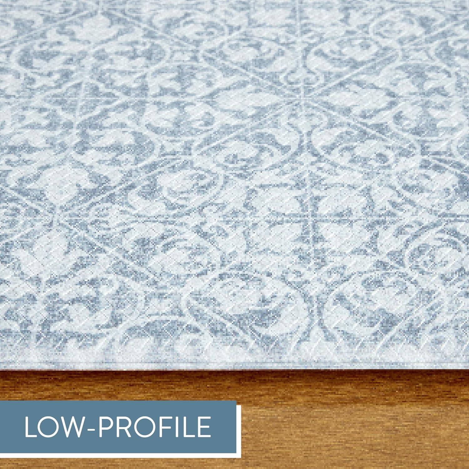 Town & Country Living TOWN & COUNTRY BASICS Comfort Plus Non-Slip Backing Vintage Medallion Tile Anti Fatigue Comfort Mat