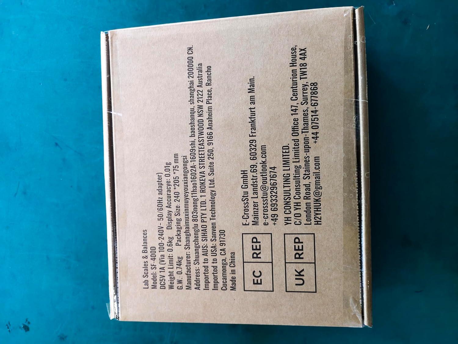 VEVOR Analytical Balance Lab Scale 600g x 0.01g 6 Units Conversion Electronic