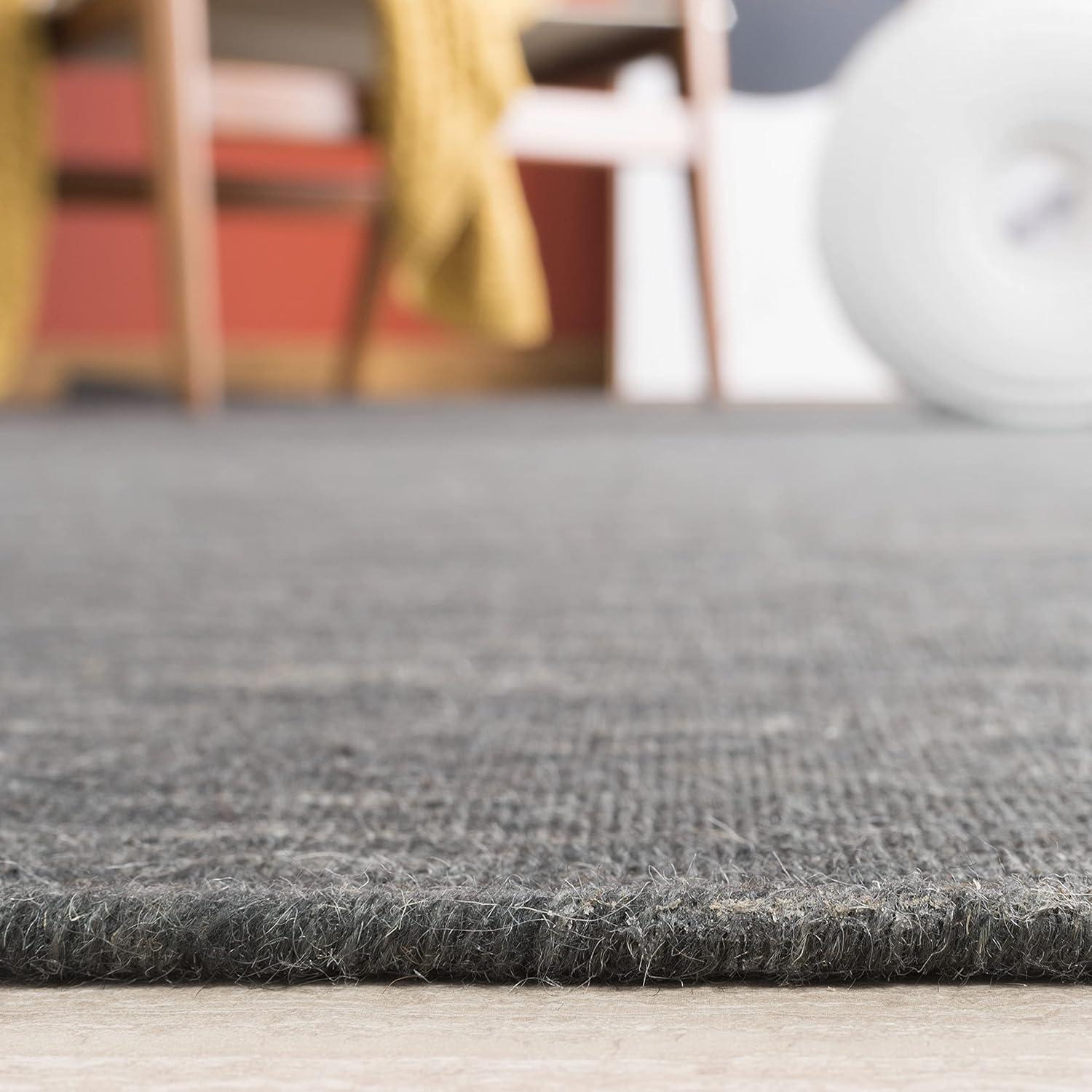 Kilim KLM850 Hand Loomed Accent Rug - Charcoal/Grey - 3'x5' - Safavieh