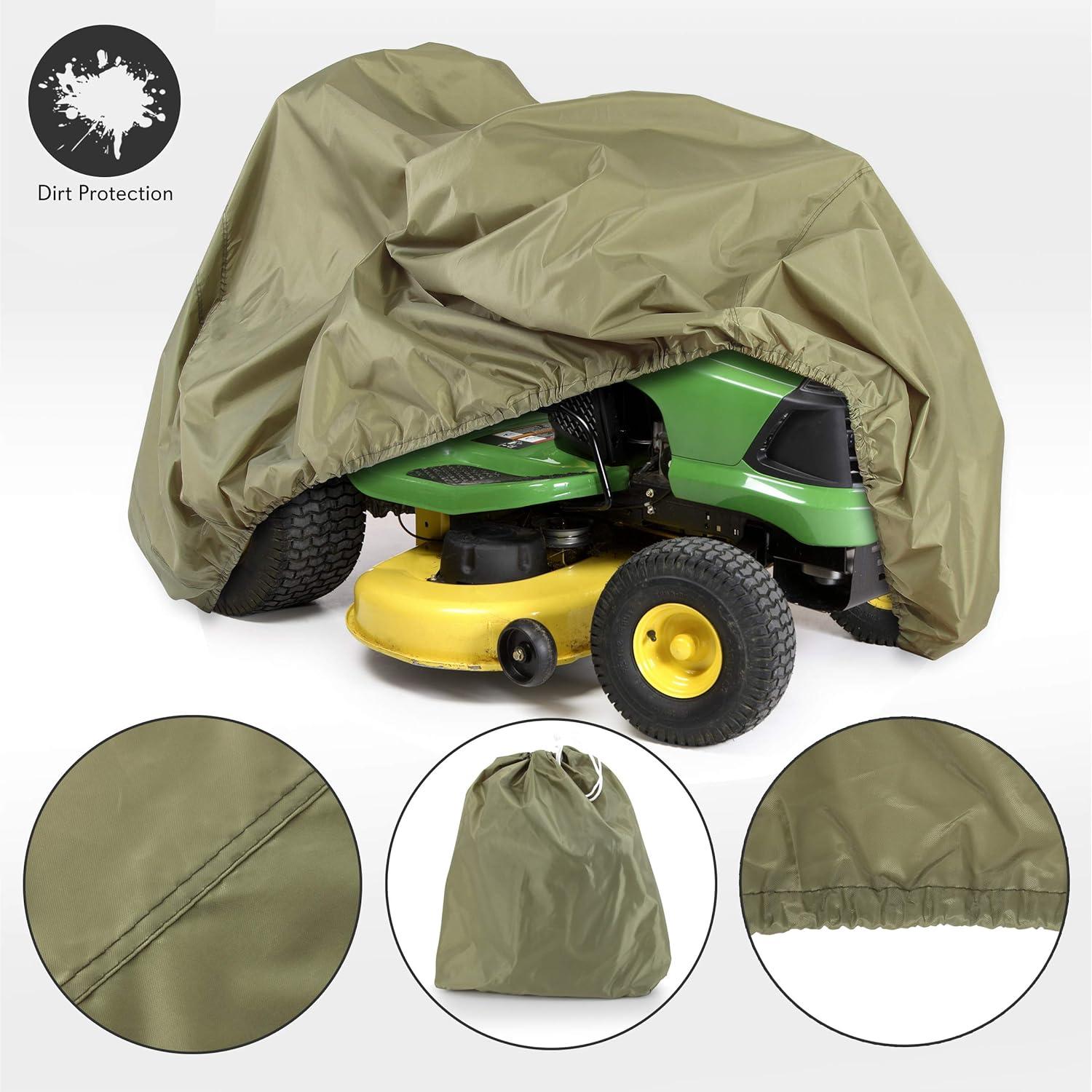 Elastic Mildew Resistant Lawn Mower Cover By Pyle