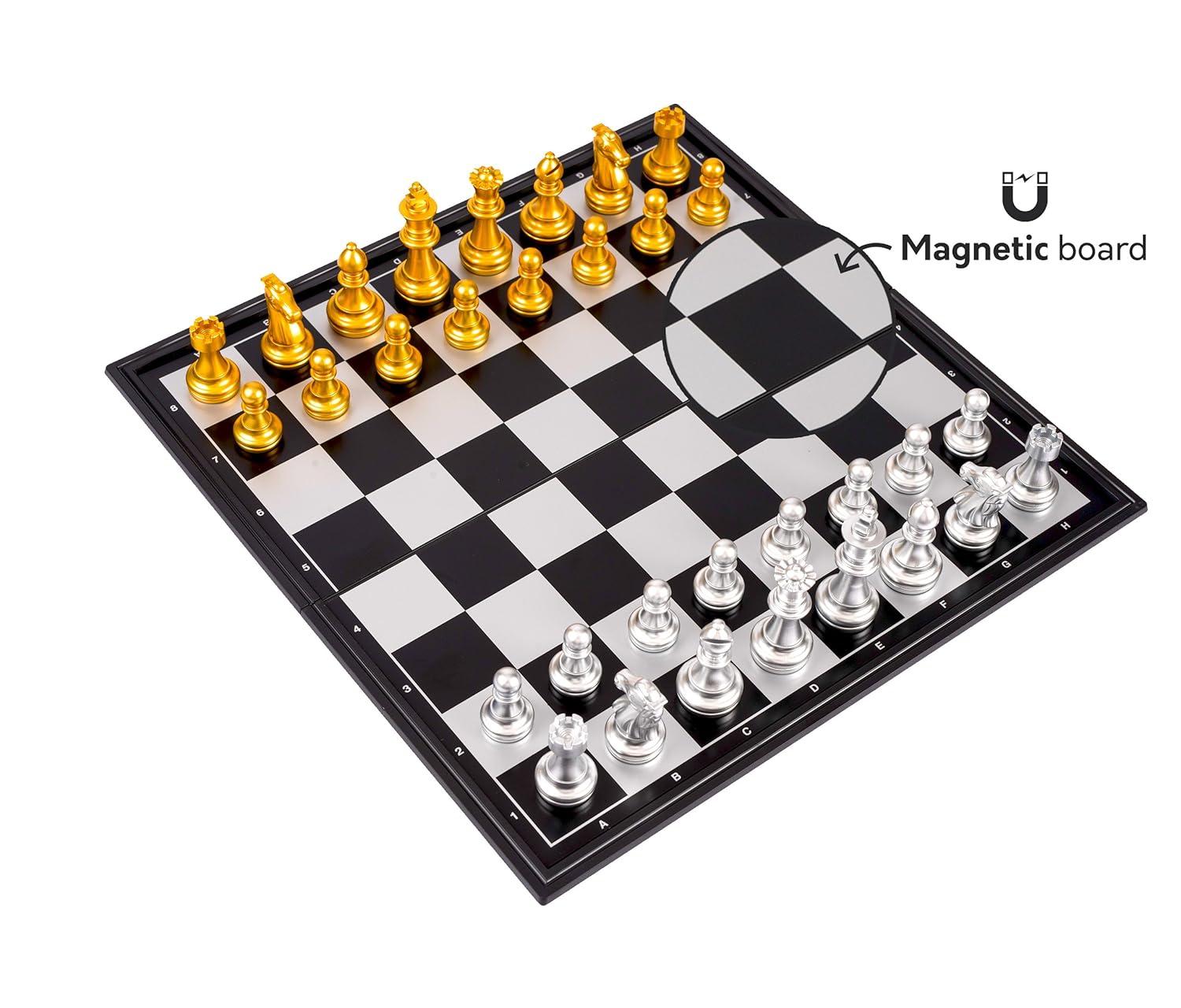 Big Mo's Toys Magnetic Travel Chess Set