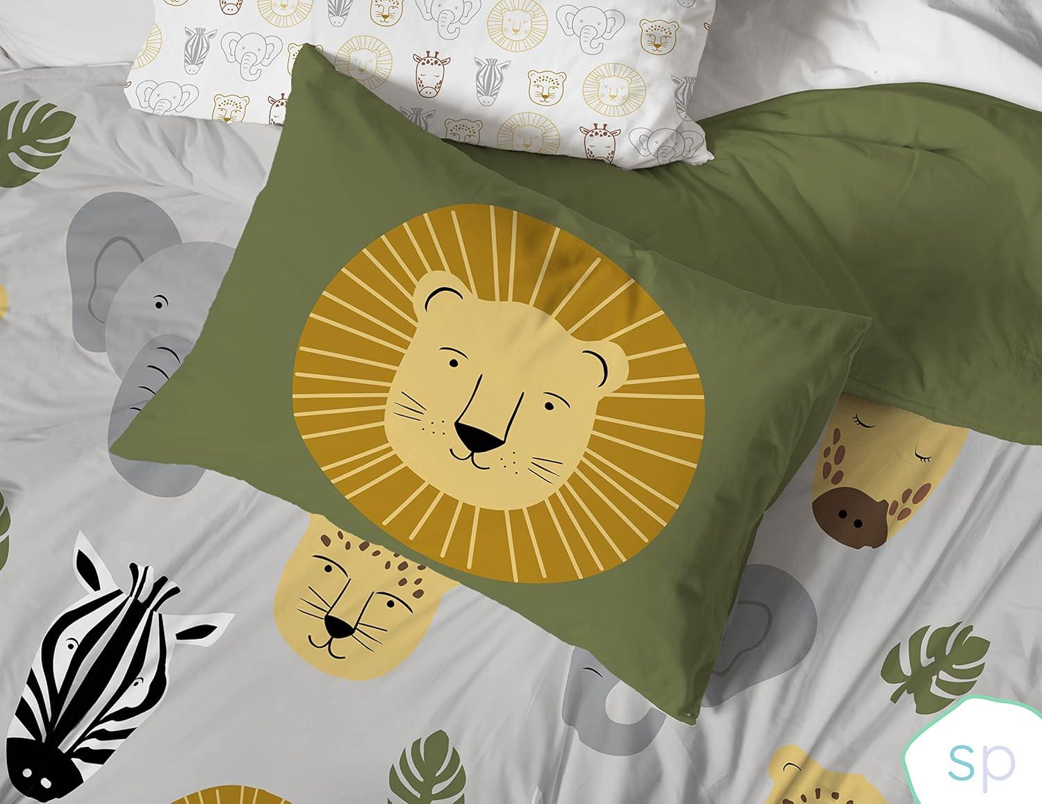 Saturday Park Safari Friends 100% Organic Cotton Bed Set