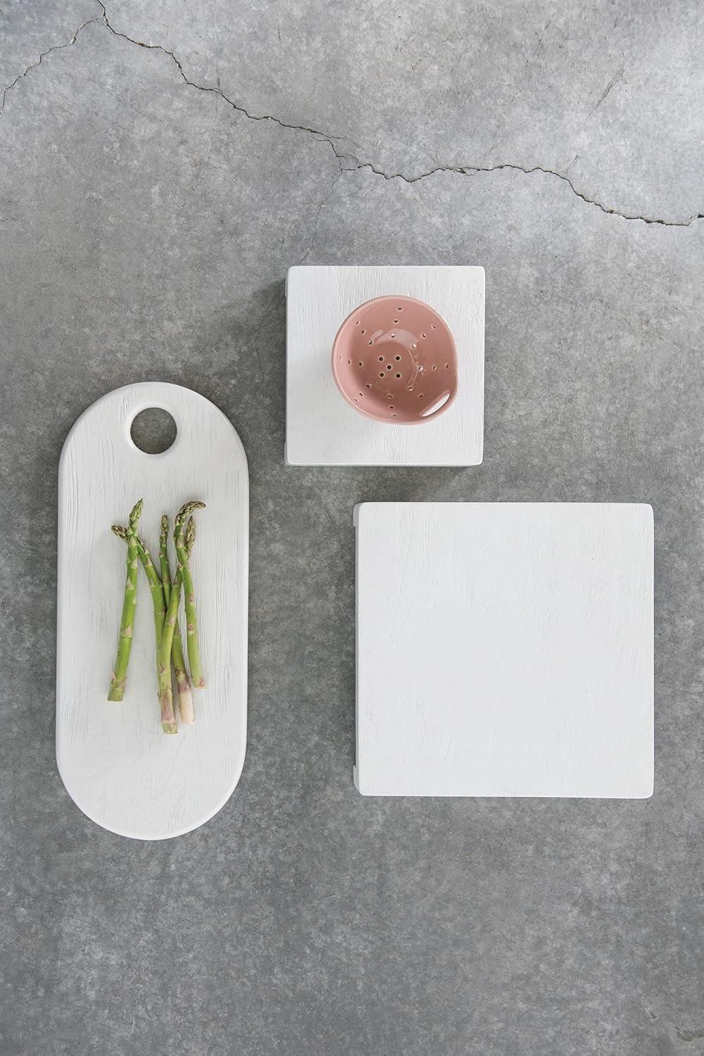 Creative Co-Op Creative Co-Op Acacia Wood Cutting Board