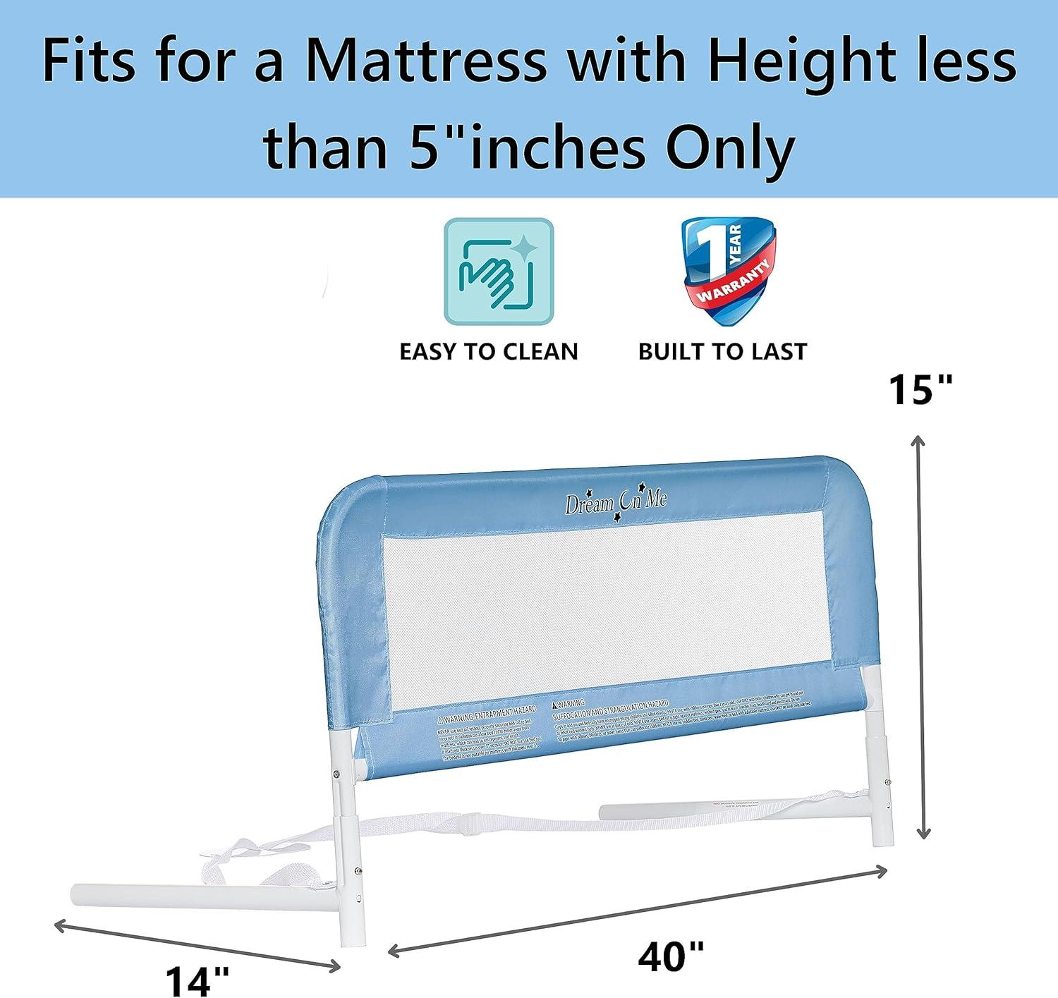 Dream On Me Adjustable Bed Rail