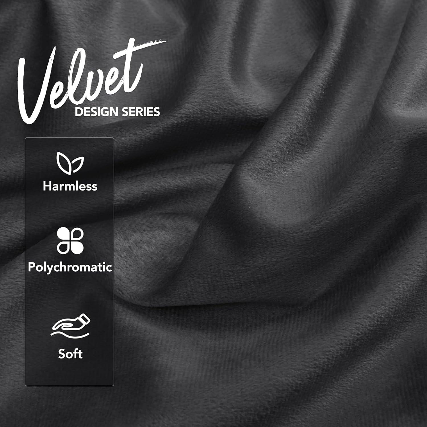 Velvet Reversible Pillow Cover