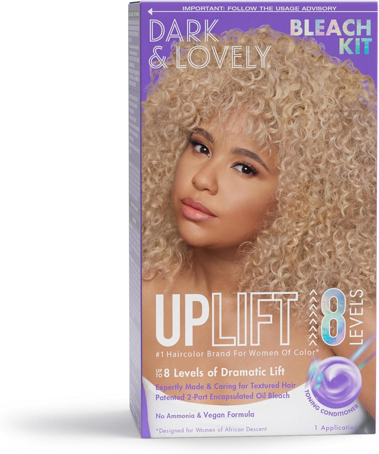 Dark and Lovely Uplift Hair Bleach Kit, Hair Dye, Bleach Blonde