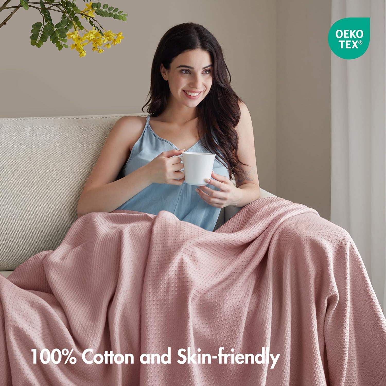 Madison Park 100% Certified Egyptian Cotton Blanket