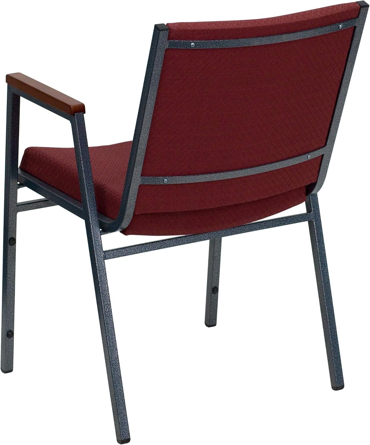 Offex Aliya Heavy Duty Stack Chair with Arms
