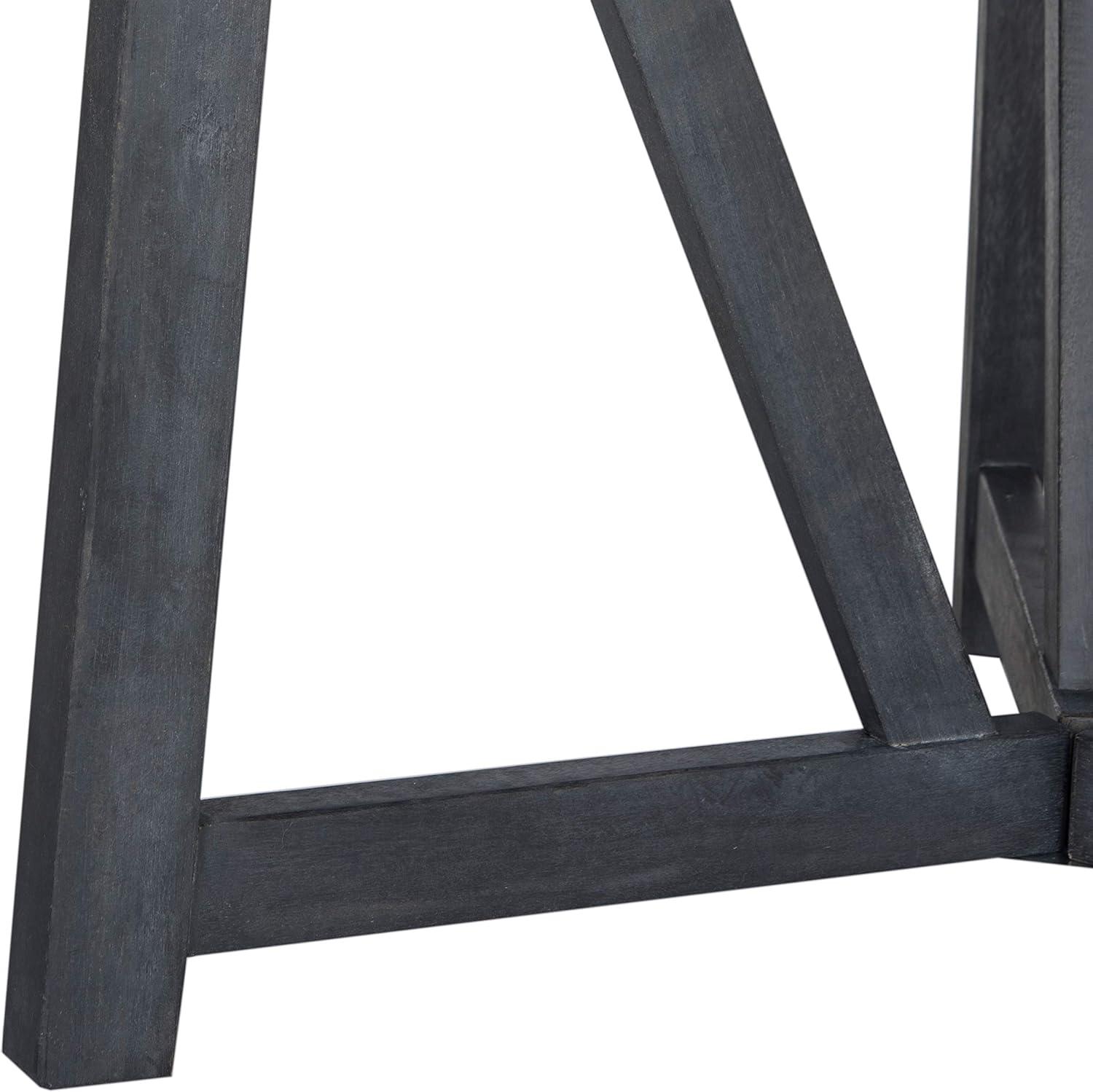 Cloverdale Round Table - Indoor/Outdoor - PAT6733 - Ash Grey - Safavieh