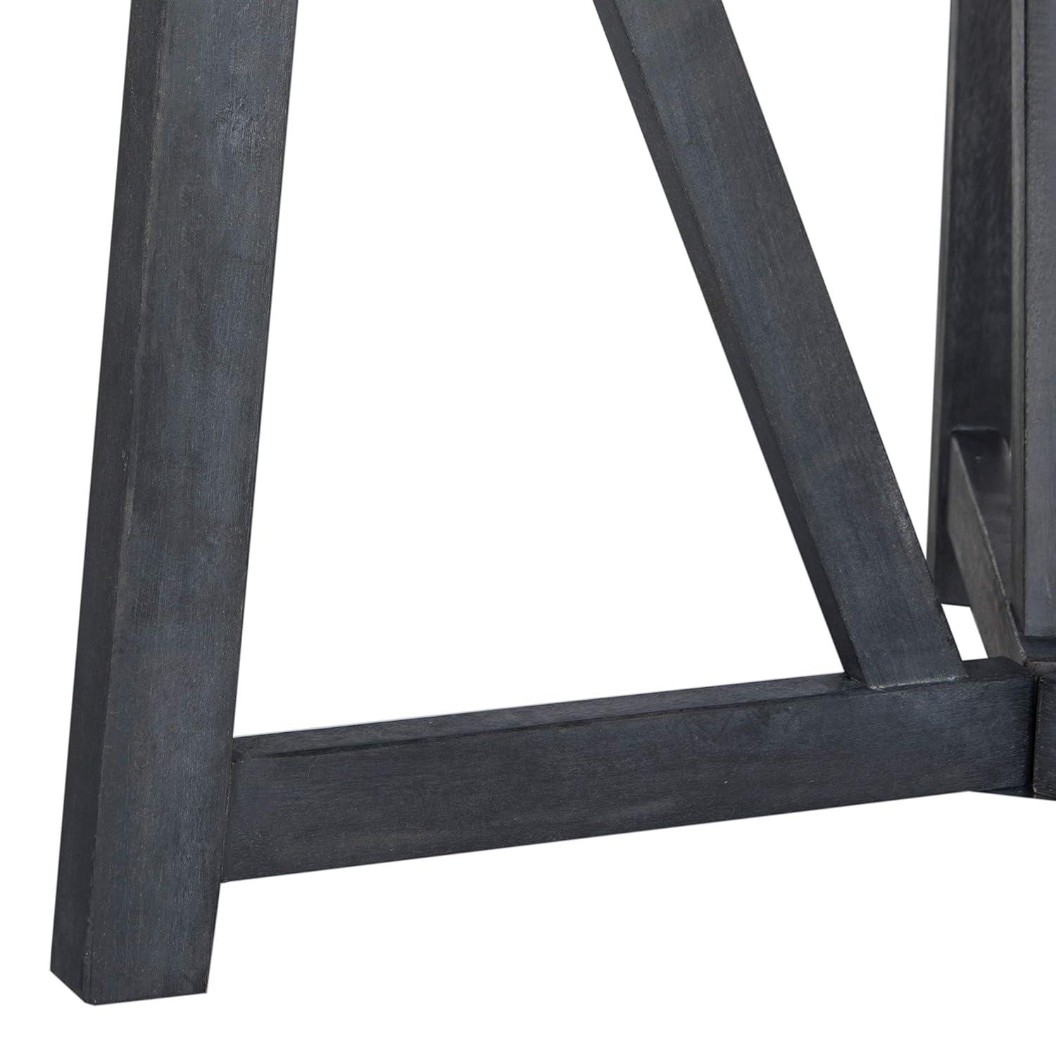 Cloverdale Round Table - Indoor/Outdoor - PAT6733 - Ash Grey - Safavieh