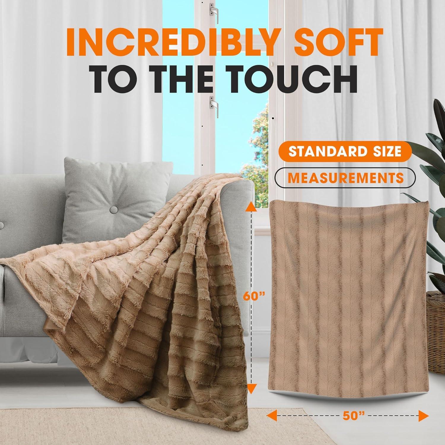 Cheer Collection Plain Weave / Muslin Throw Blanket