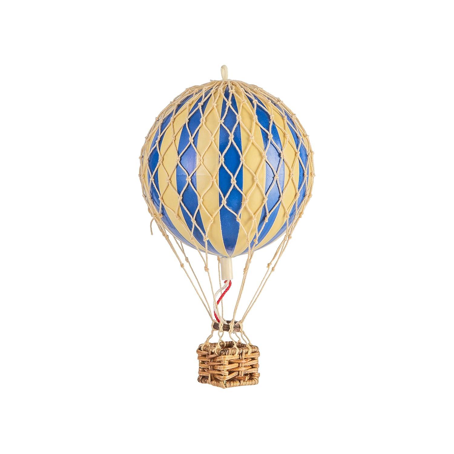 Patriotic Red White and Blue Woven Hot Air Balloon Decor
