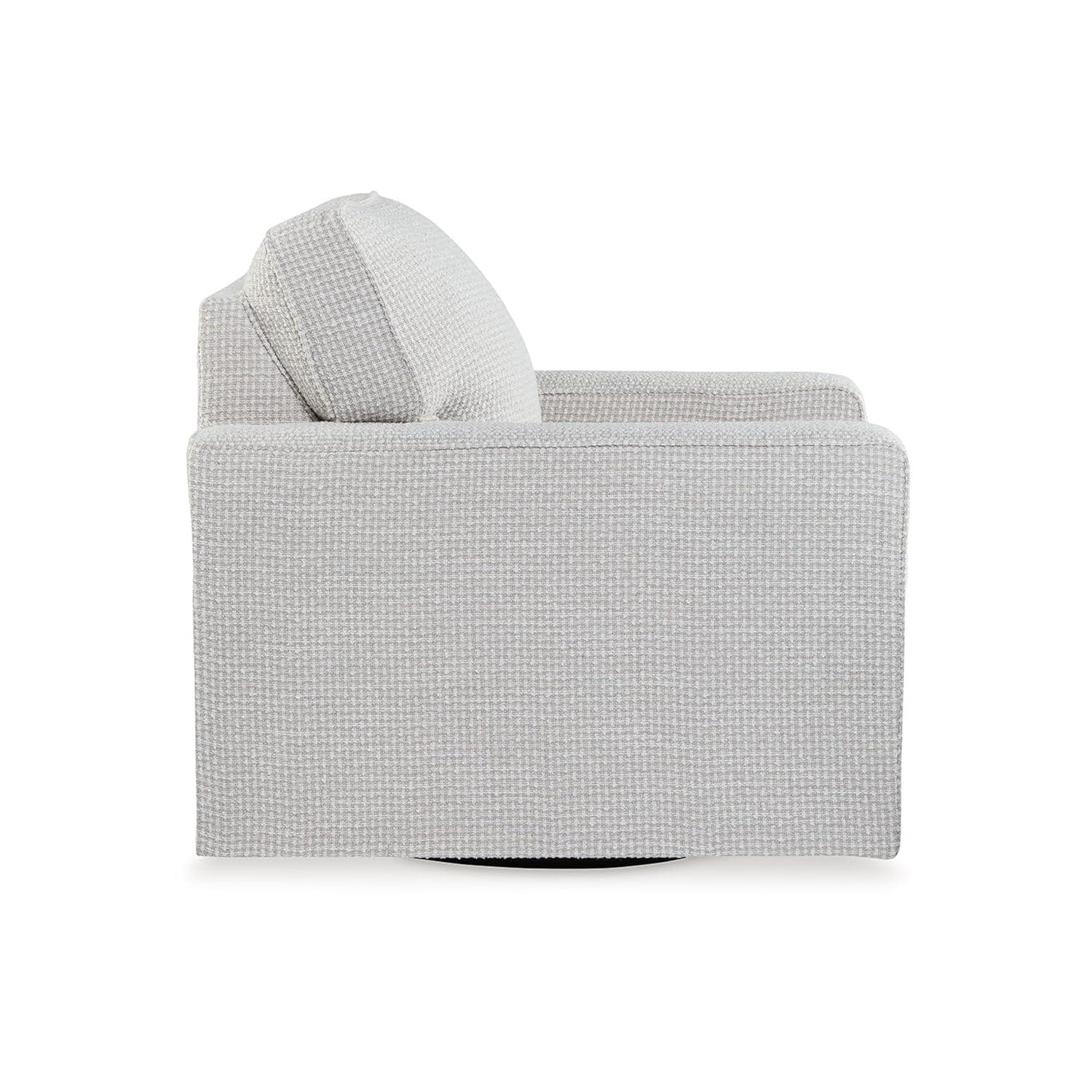 Ebern Designs Deivydas Upholstered Swivel Armchair