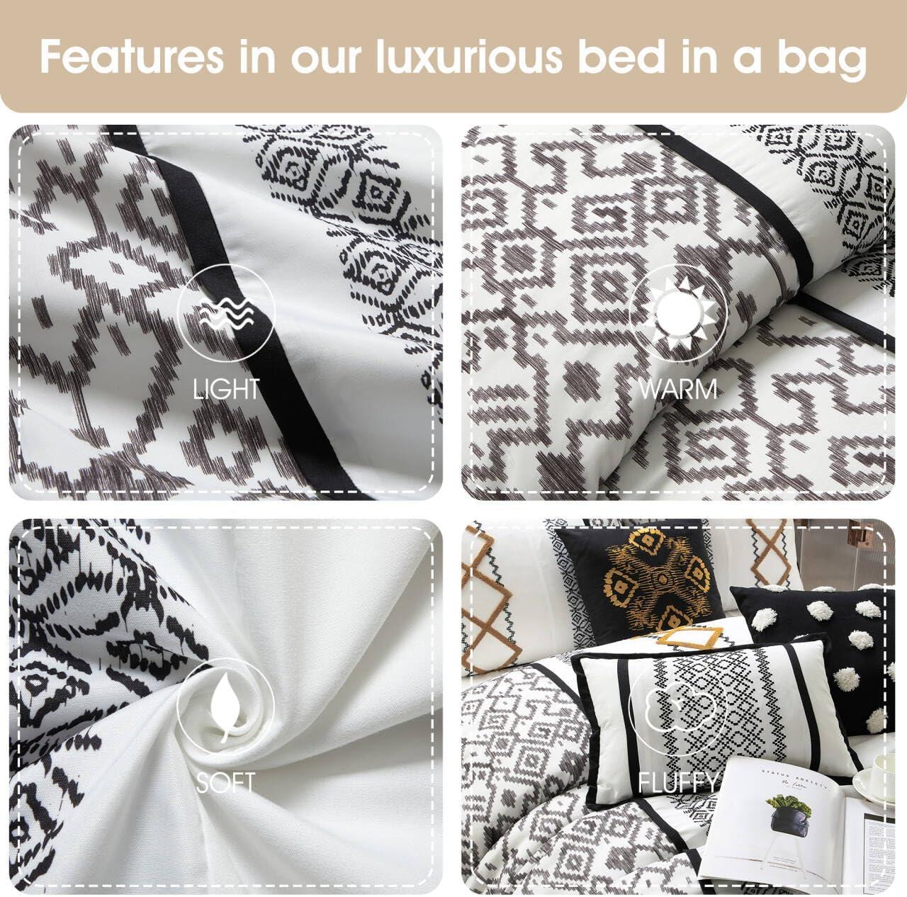 Anthony Microfiber 7 Piece Comforter Set