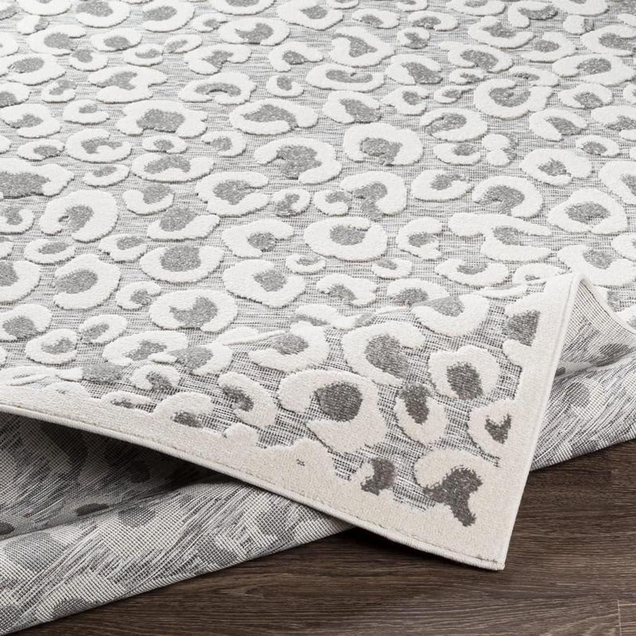 Mark & Day Vossen 5'3"x7'3" Rectangle Woven Indoor and Outdoor Area Rugs Cream