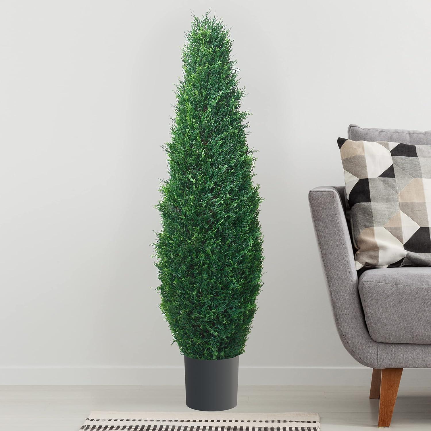 3.4ft Cypress Artificial Tree - Pure Garden