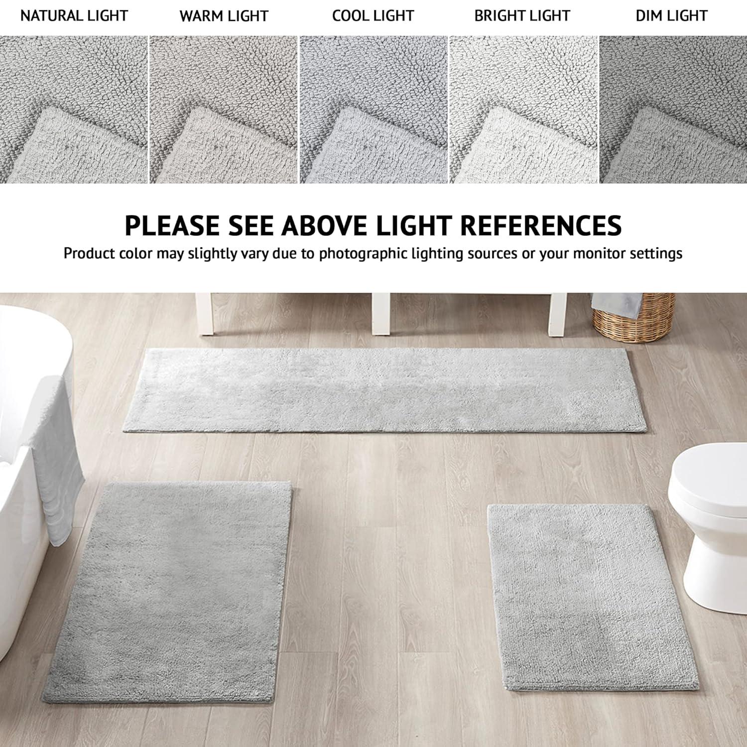 510 Design Plume Feather Touch Reversible Bath Rug