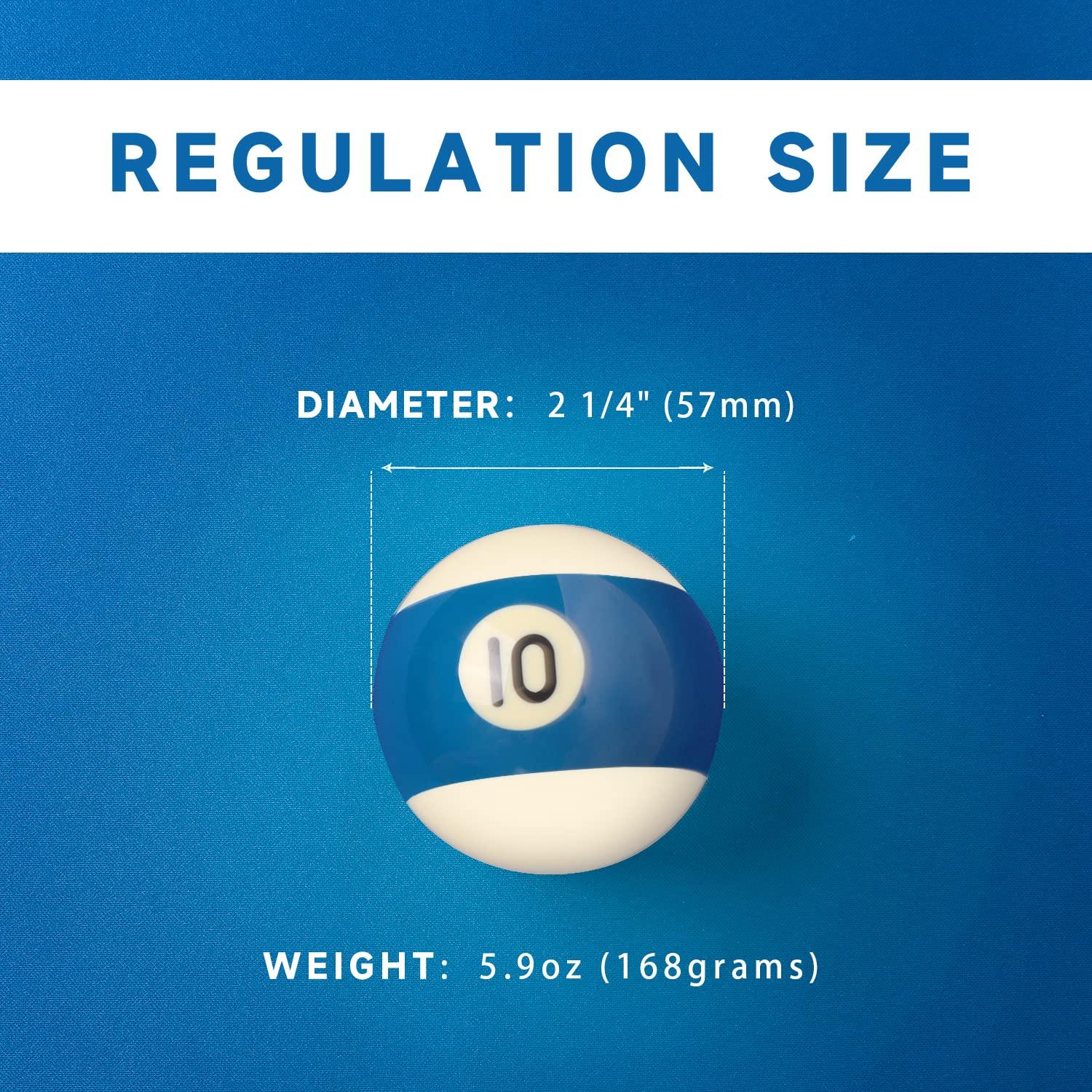 Pool Balls and Rack Set (Pro Standard Balls & Mahogany Racks)