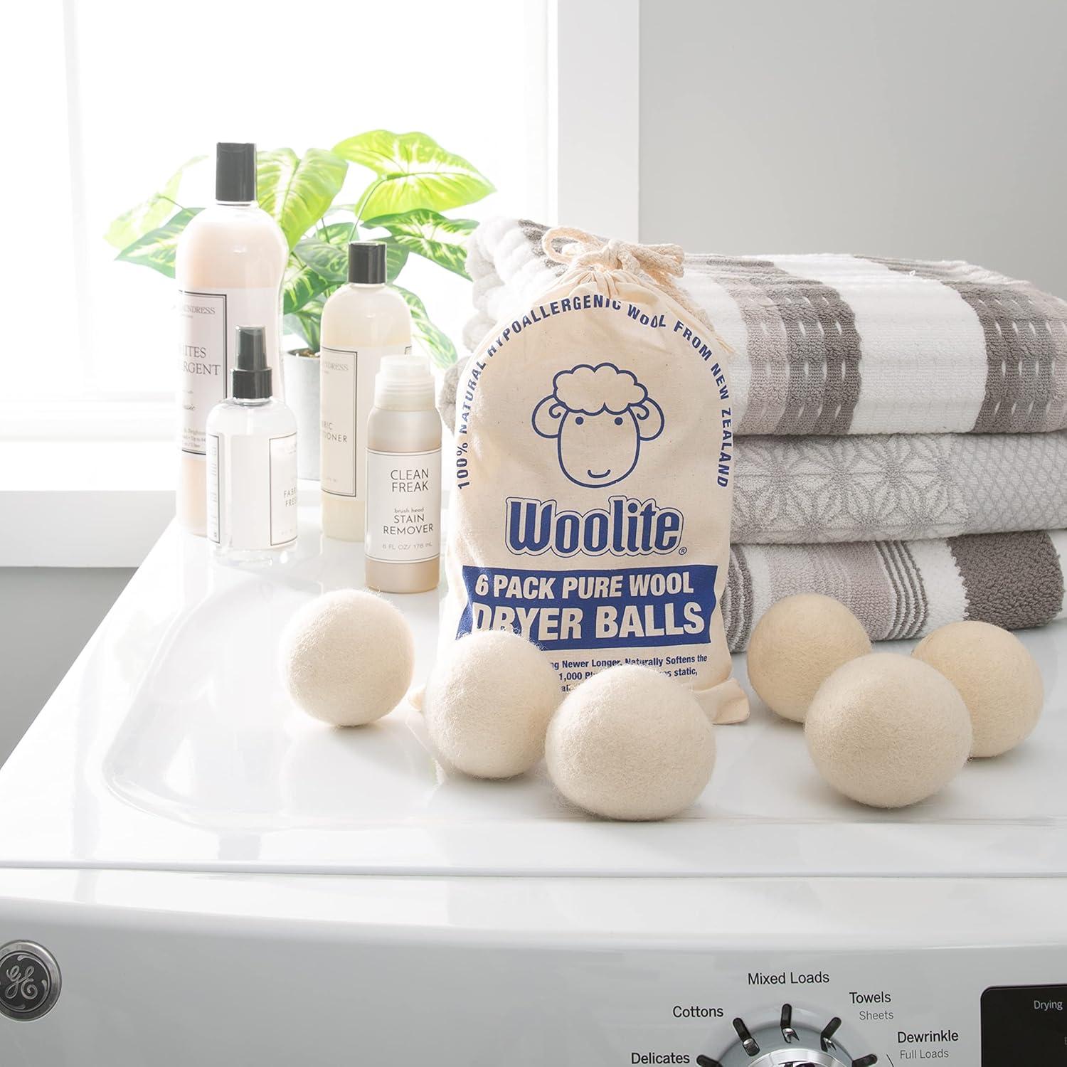 Laundry 360 6 piece Wool Dryer Balls Set