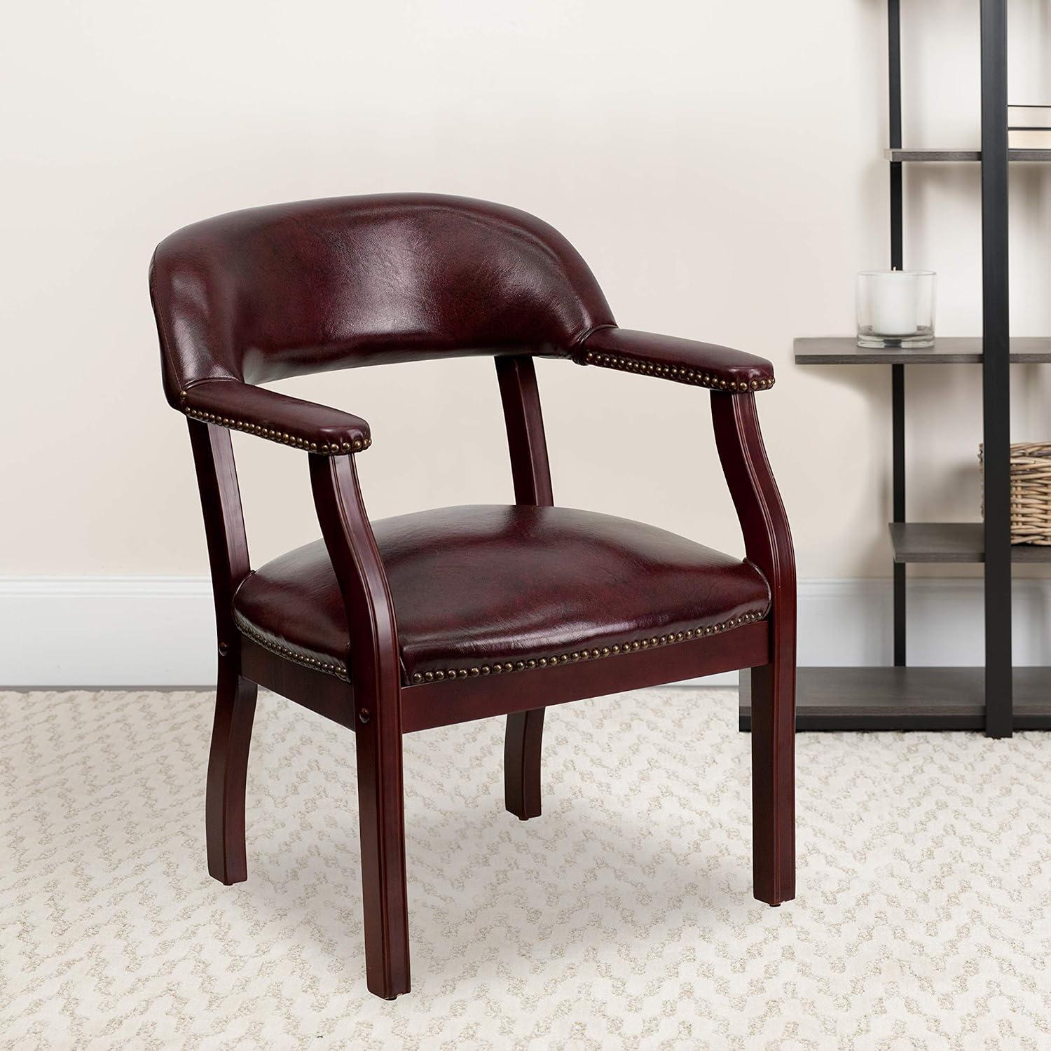 Flash Furniture Conference Chair with Accent Nail Trim