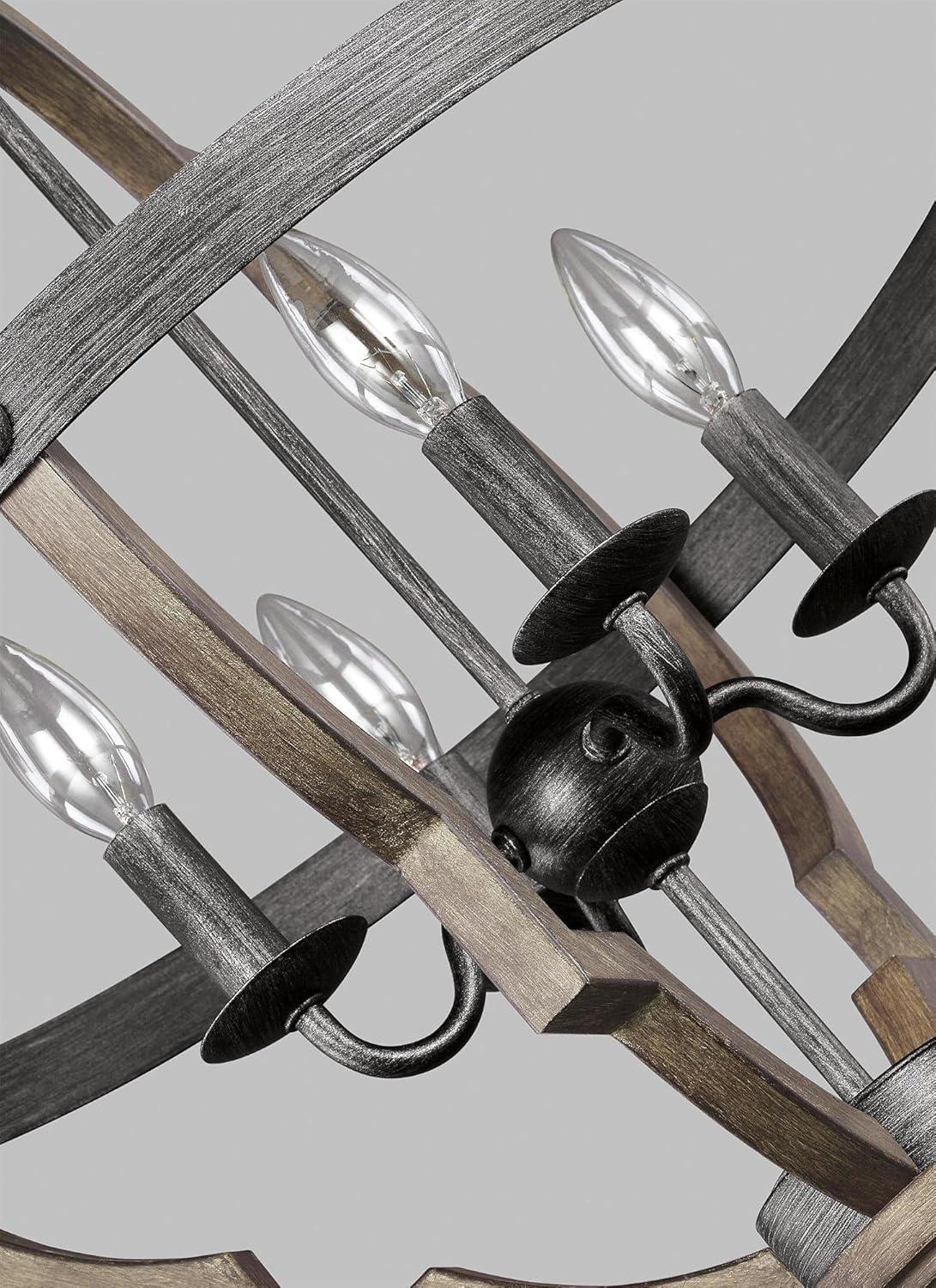 Stardust Chrome Quatrefoil 4-Light Incandescent Pendant