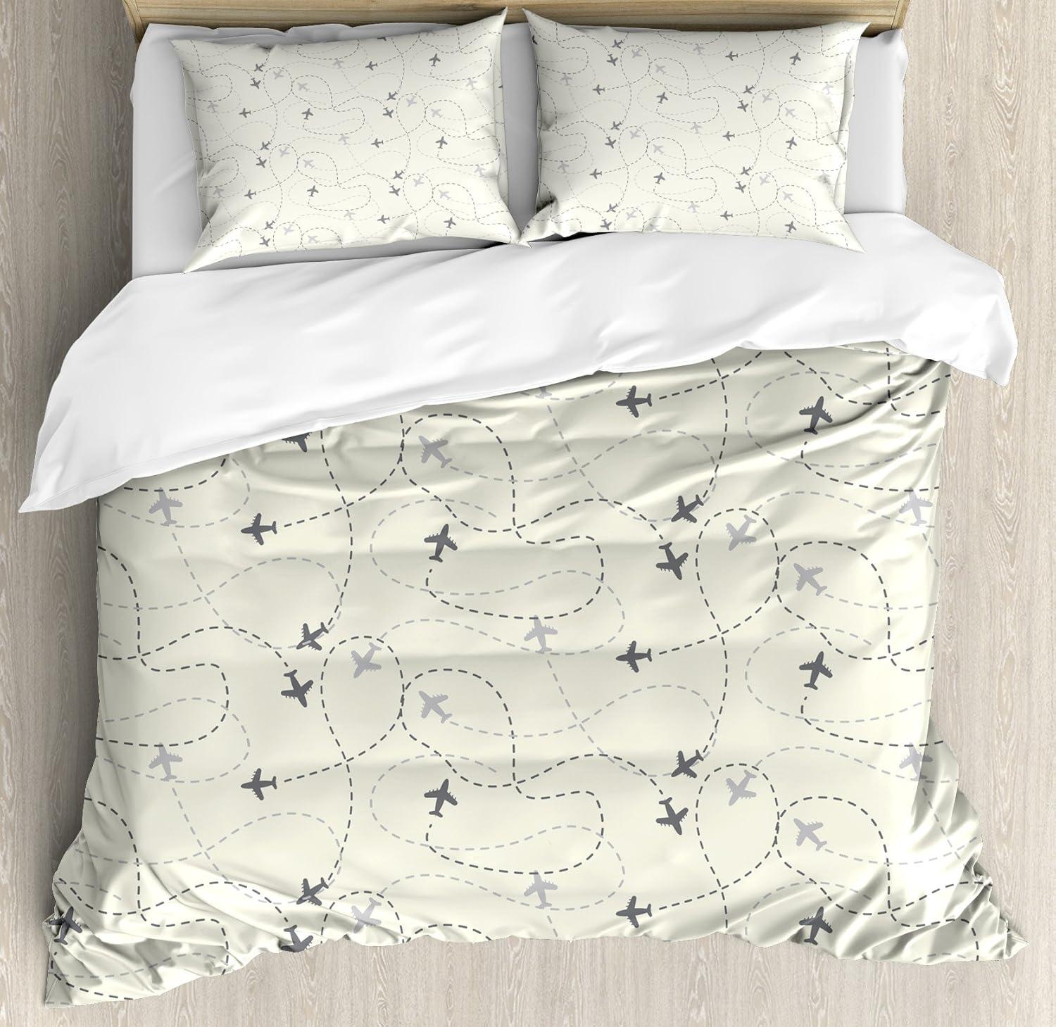 Airline Modern & Contemporary Duvet Cover Set