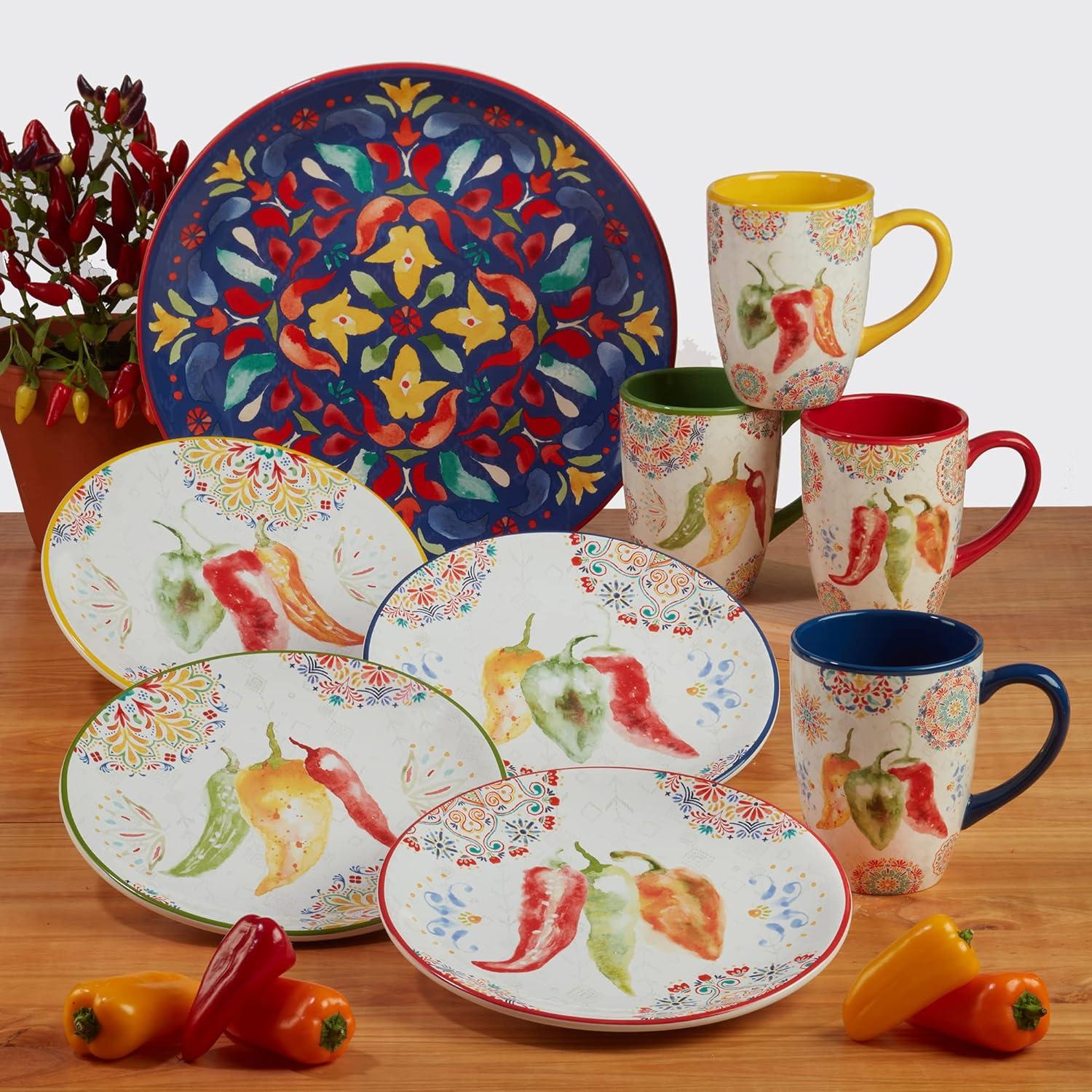 Certified International Certified International Sweet & Spicy Set Of 4 Mug
