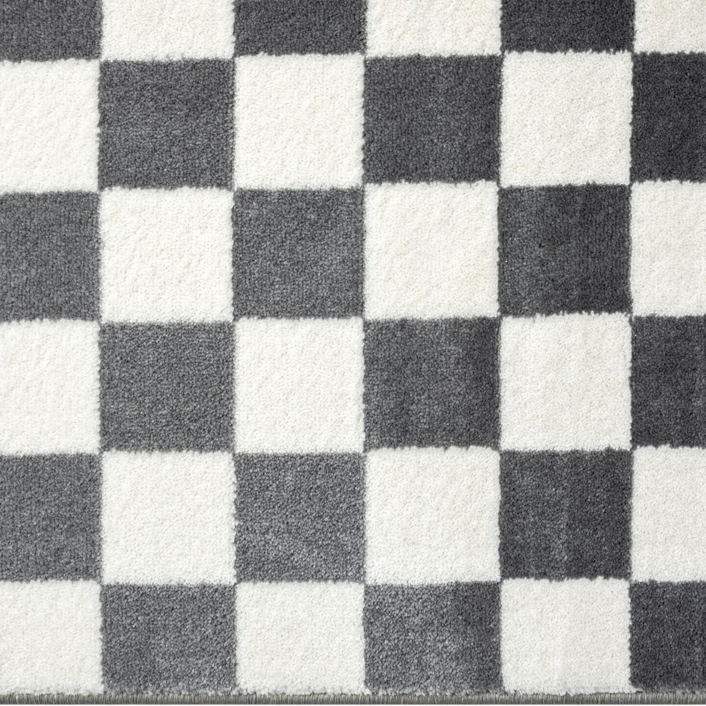 Luxe Weavers Geometric Checkered Area Rug