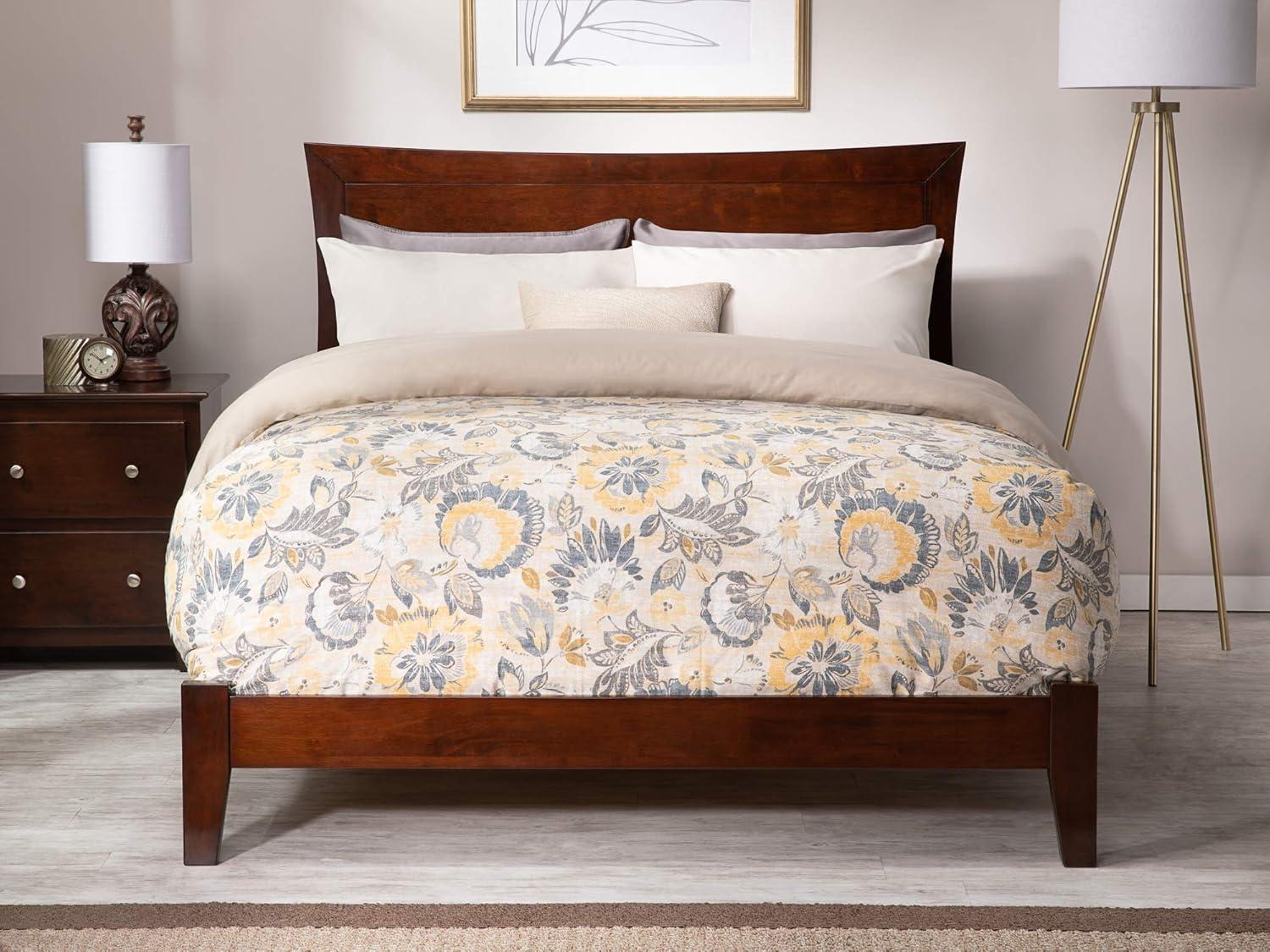 Metro Low Profile Solid Wood Platform Bed