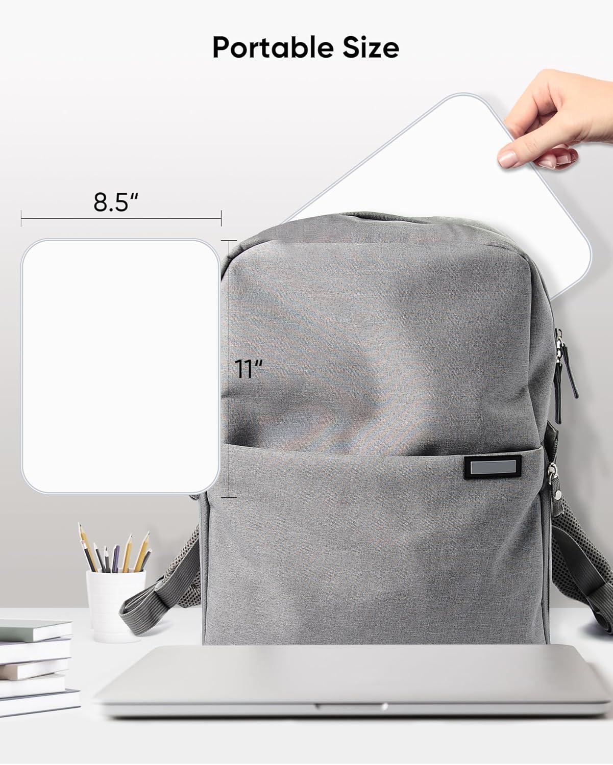 VUSIGN Small Dry Erase Whiteboard, 8.5 x 11 Inches White Board for Kids, Students, Fridge, Locker, Mini Dry Erase Board