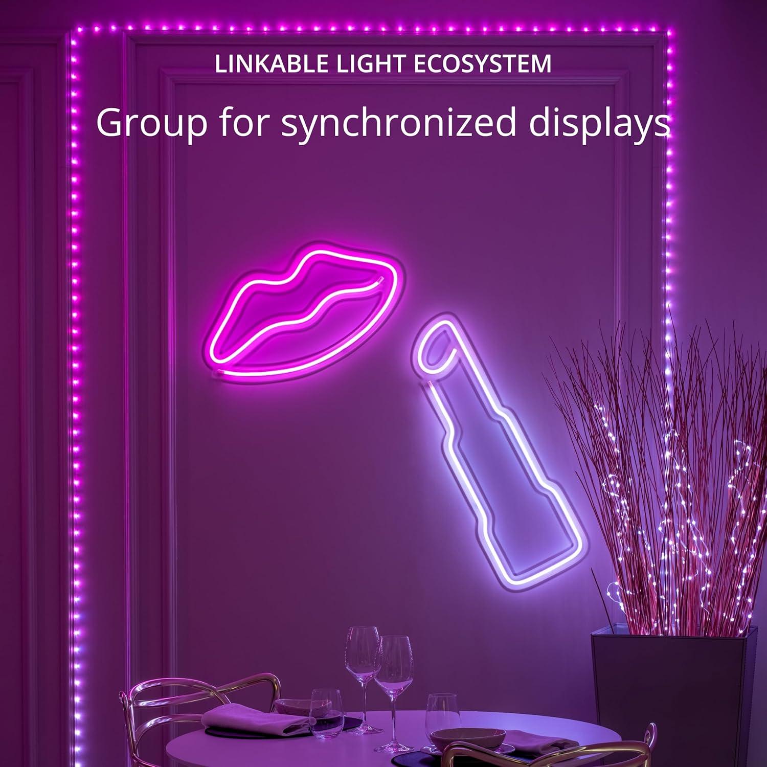 Twinkly 60 - Bulb 120'' Plug-in LED Rope String Light