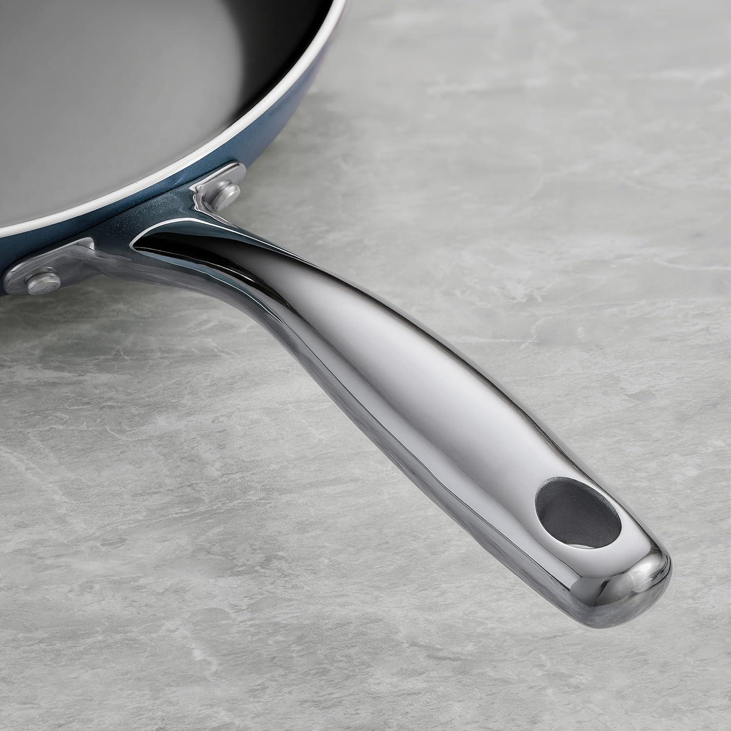 Charcoal Gray 11-Piece Nonstick Aluminum Cookware Set