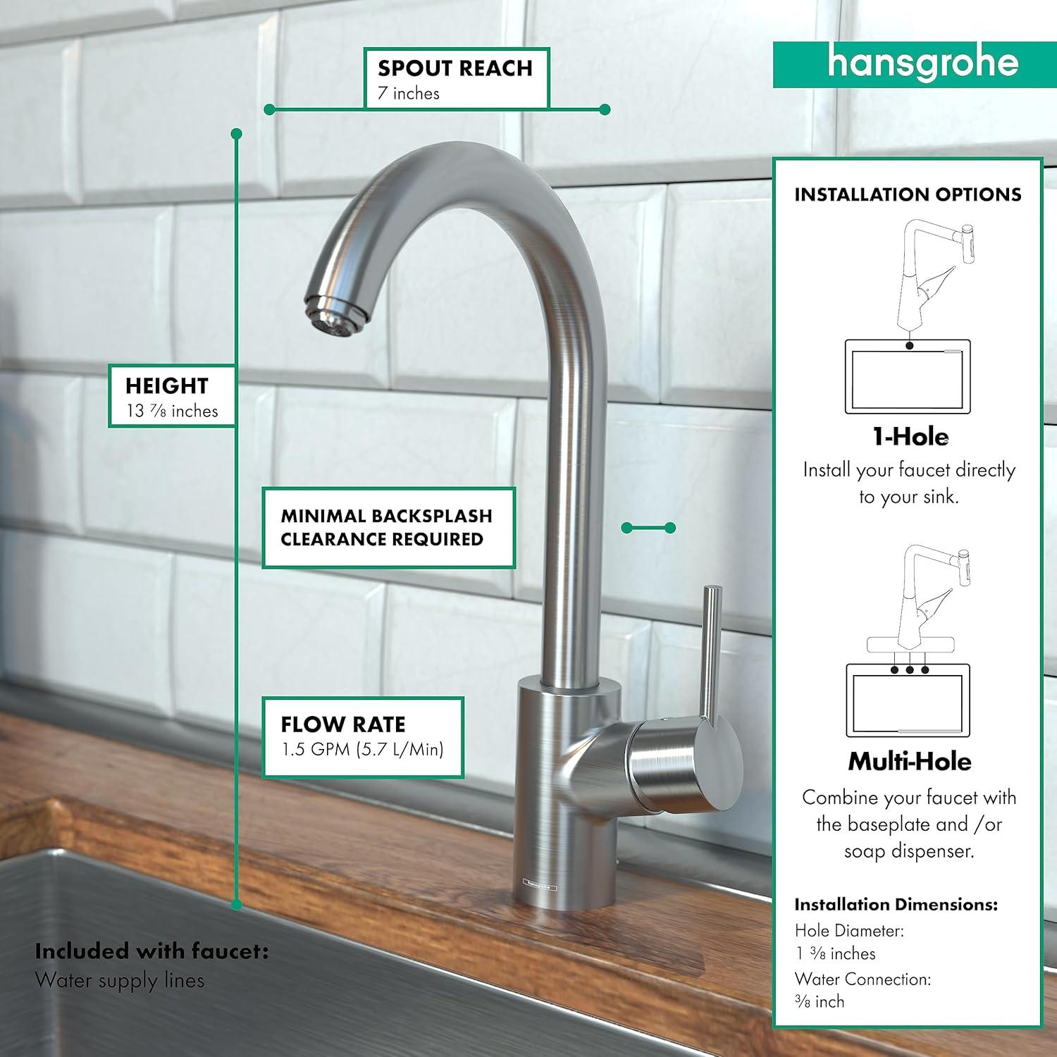 Talis S Single Handle Kitchen Faucet