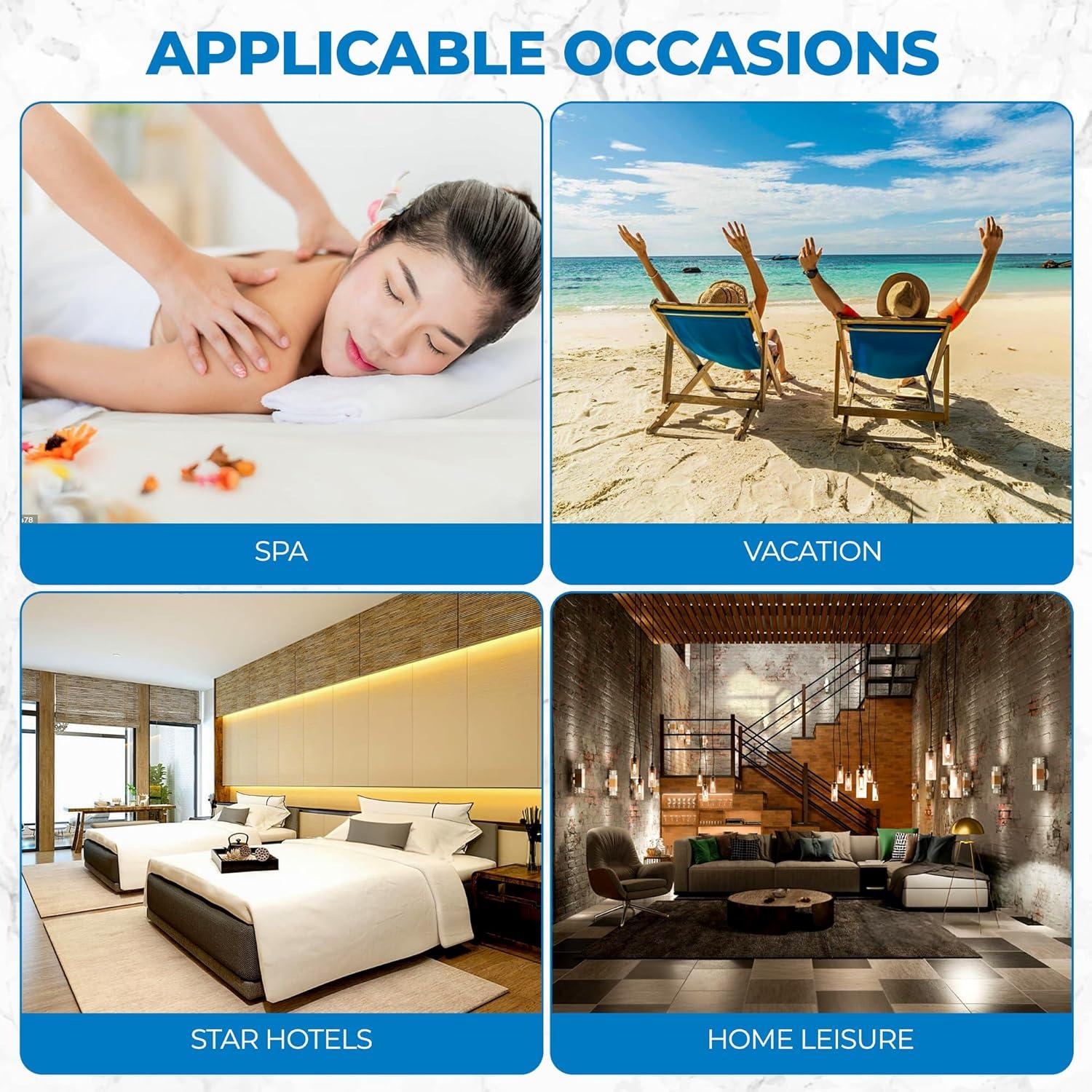 Superior Waffle Cotton Unisex Soft Adult Bath Robe, Small, White