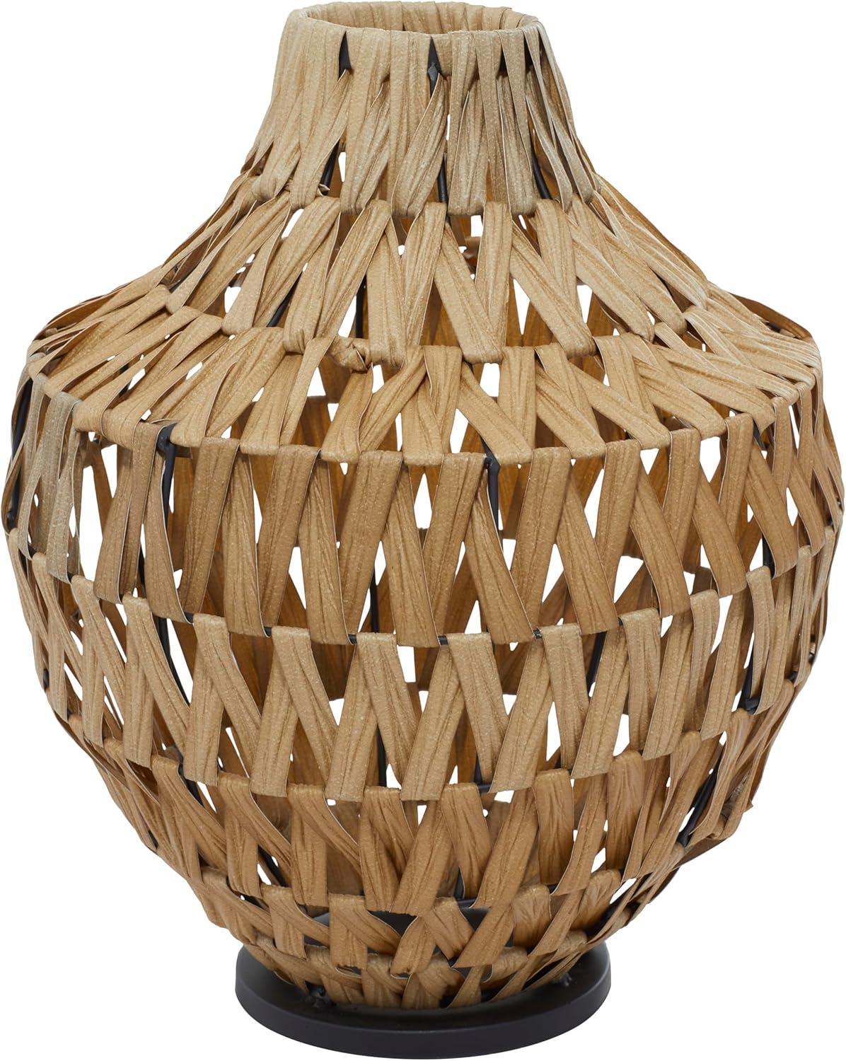 Grayson Lane Brown Plastic Farmhouse Vase