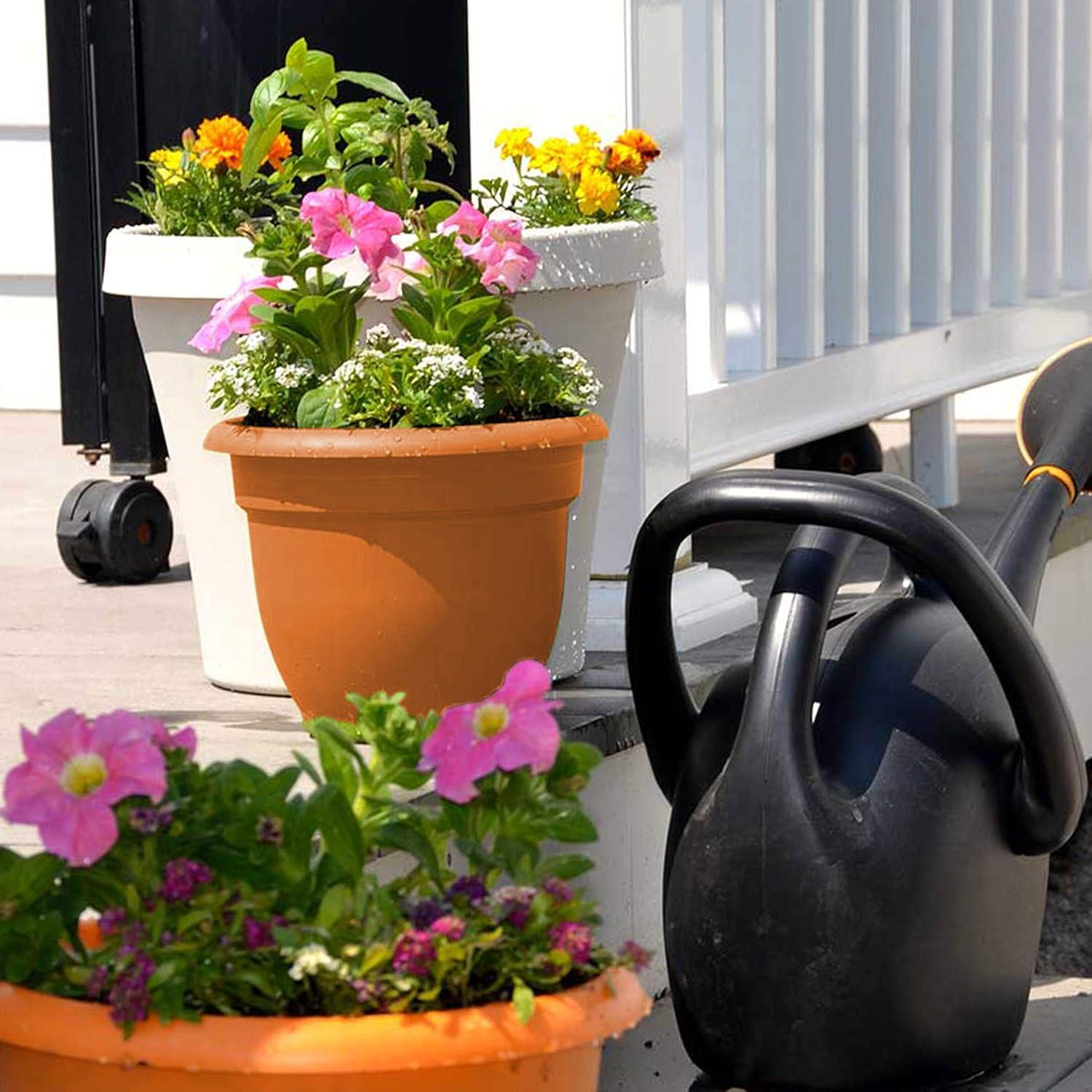 Bloem Ariana Traditional Self-Watering Indoor/Outdoor Pot Planter