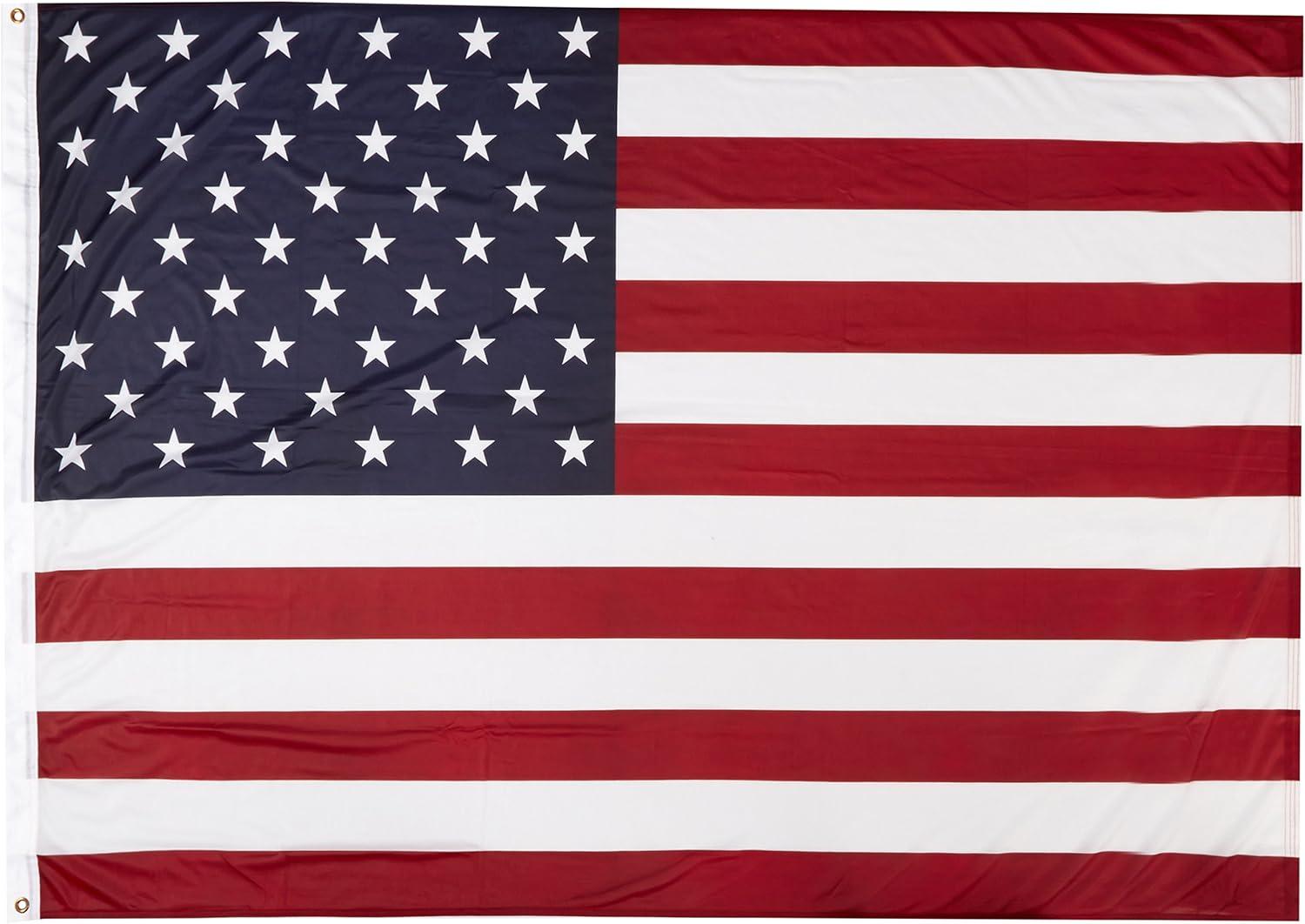 American Flag Super Knit Polyester with Brass Grommets 6ft x 4ft